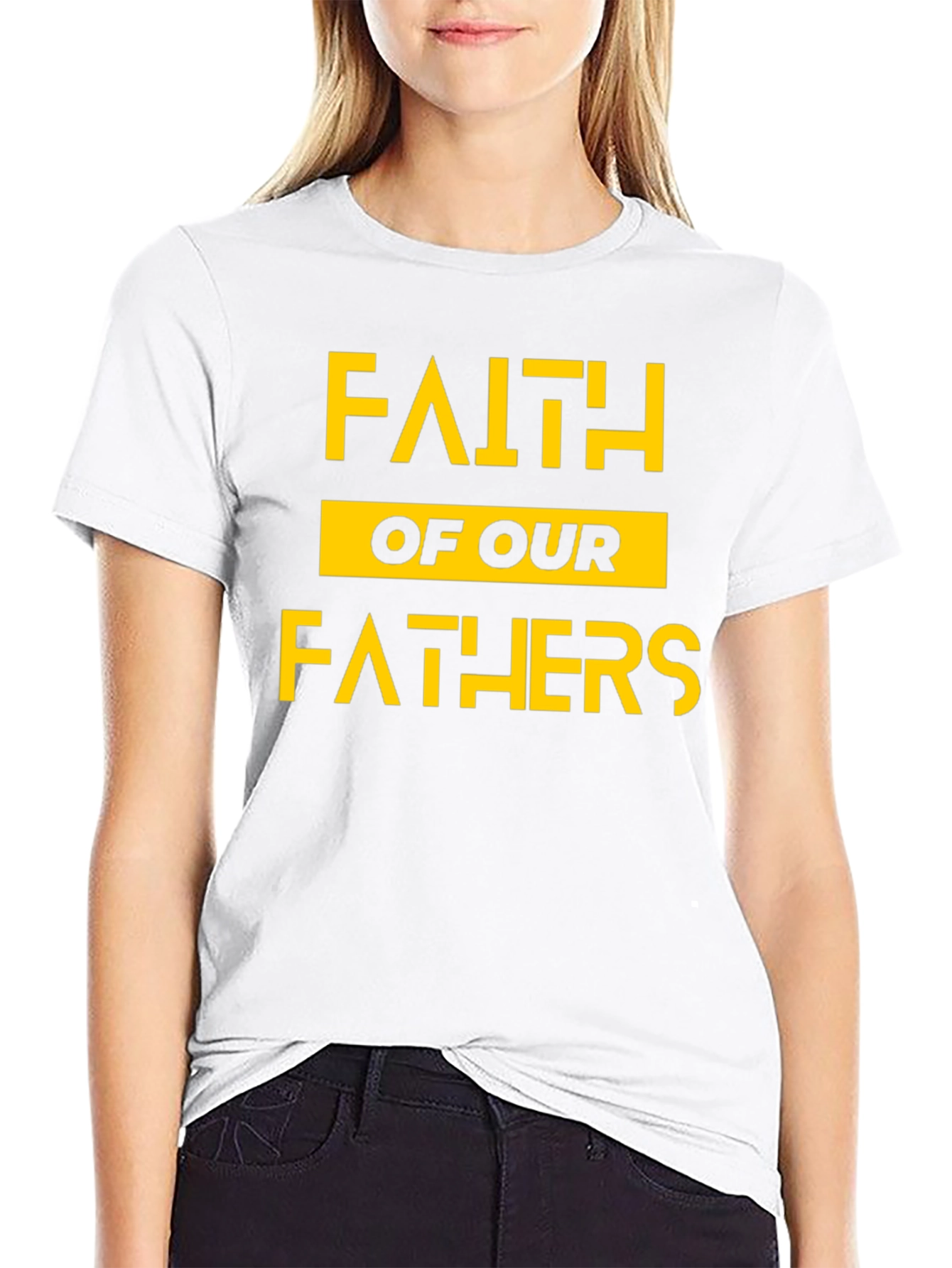 Faith of Our Fathers Graphic T-Shirt