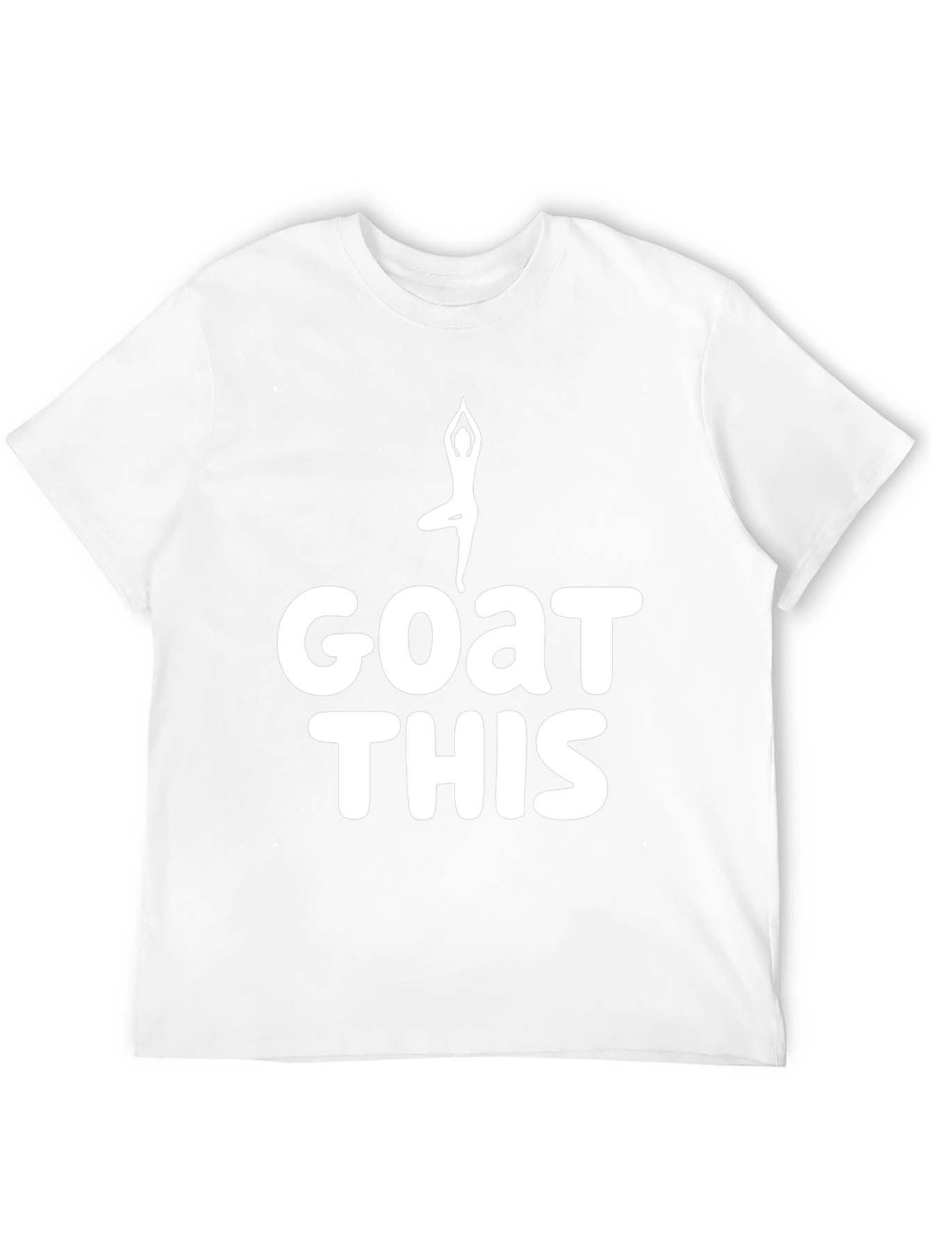Goat Yoga Funny Black T-Shirt