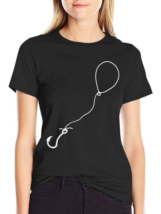 Balloon & Hook Graphic Tee - Modern Unisex Shirt
