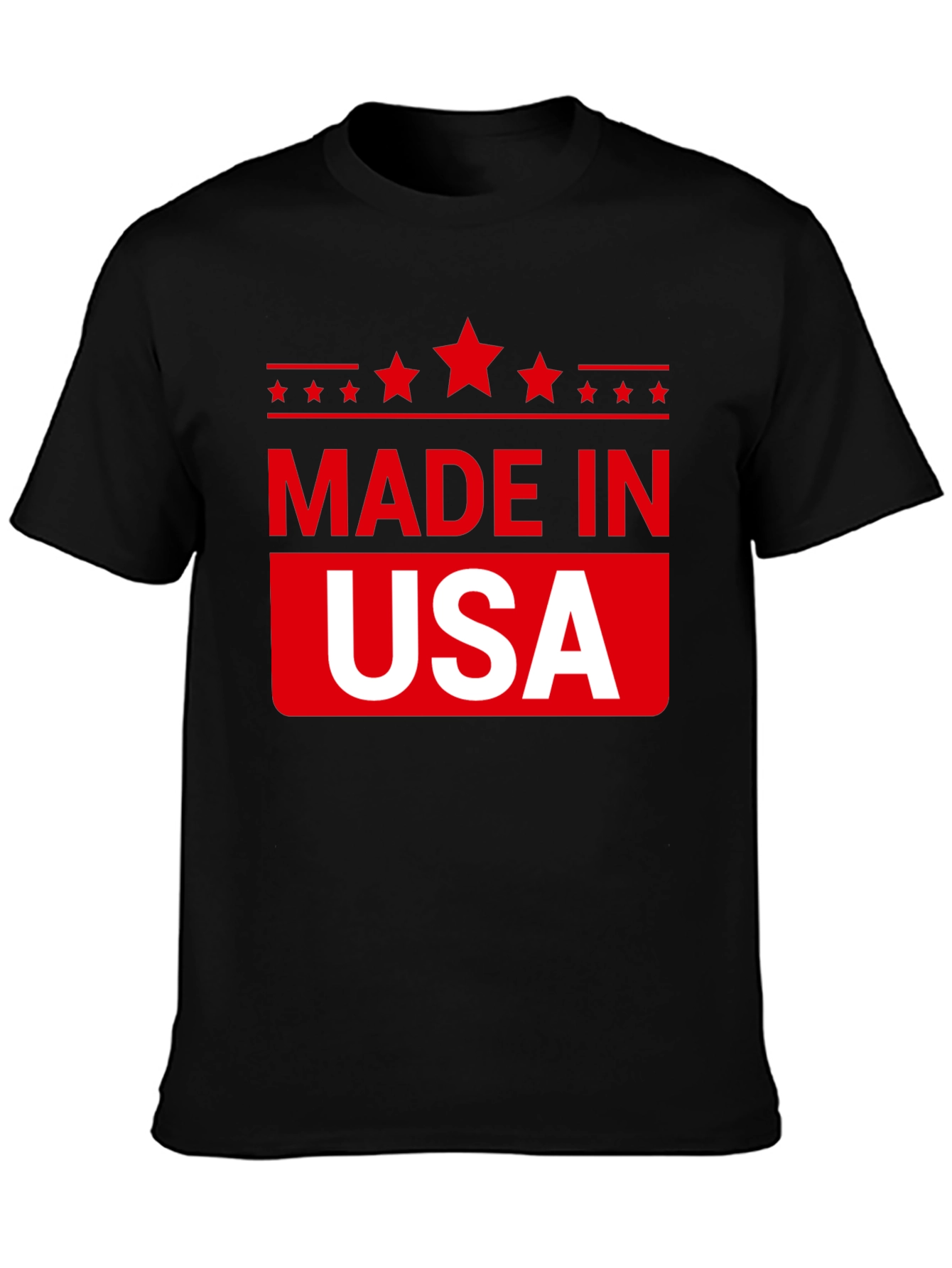 Made in USA Patriotic Graphic Tee