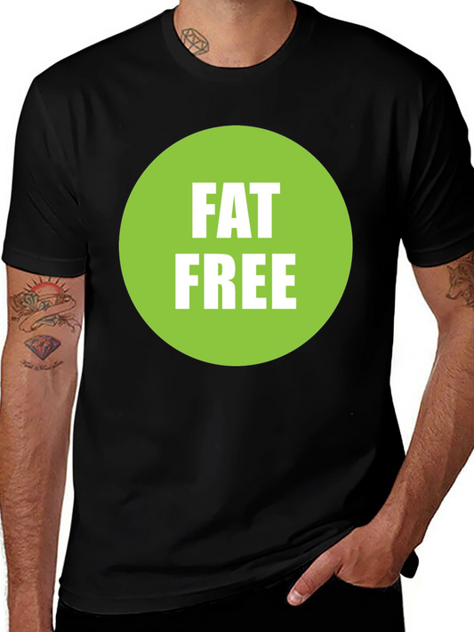 Fat Free T-Shirt - Black Graphic Tee