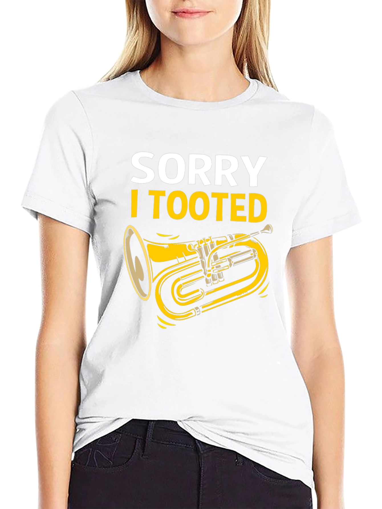 Sorry I Tooted Tuba T-Shirt