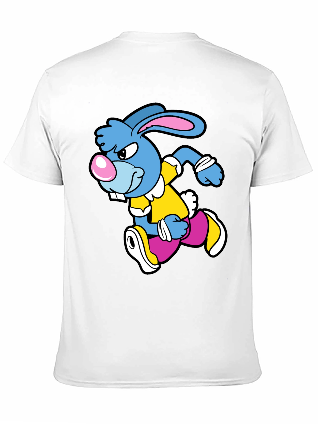 Cartoon Running Rabbit T-Shirt
