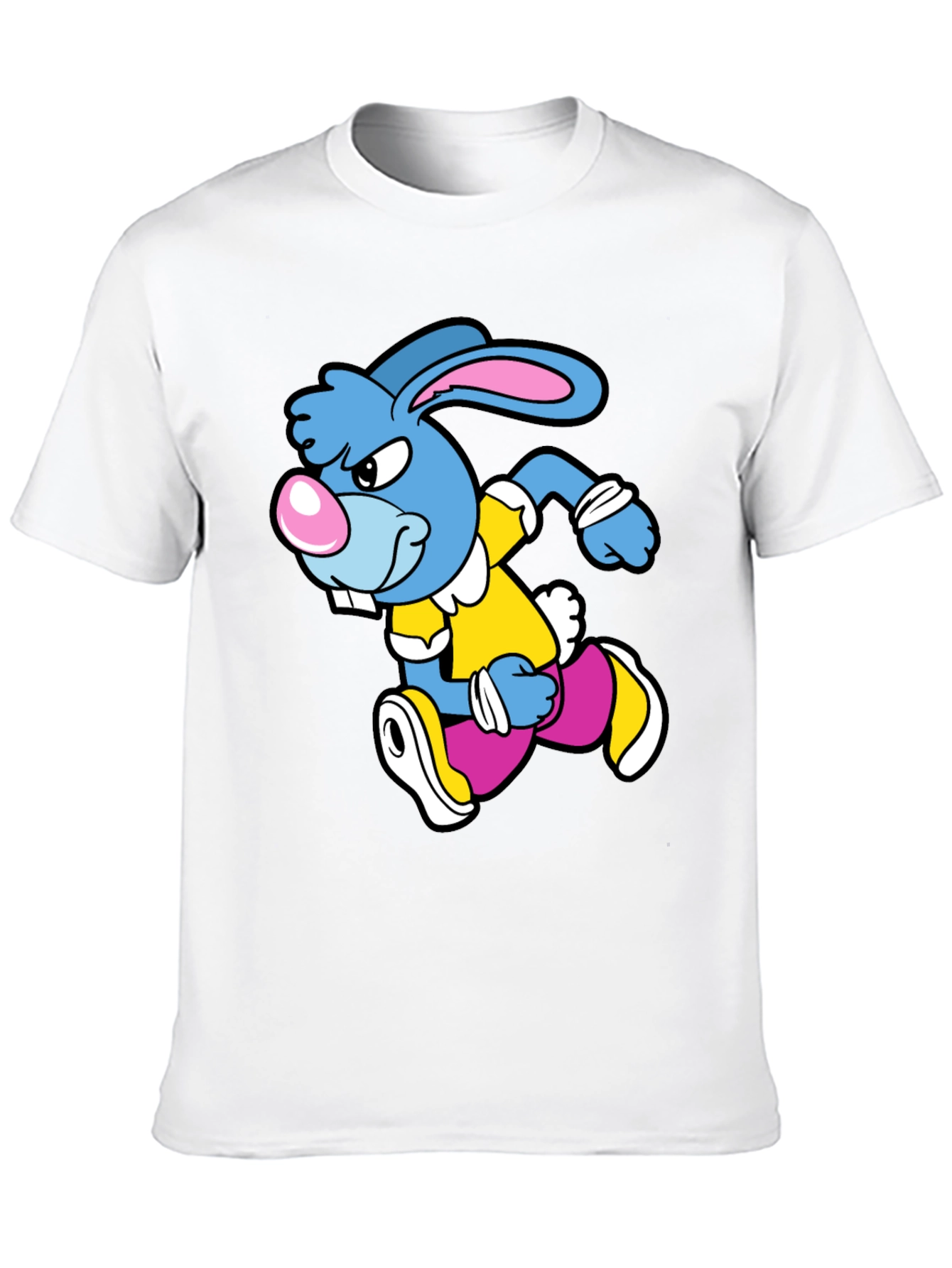 Cartoon Running Rabbit T-Shirt