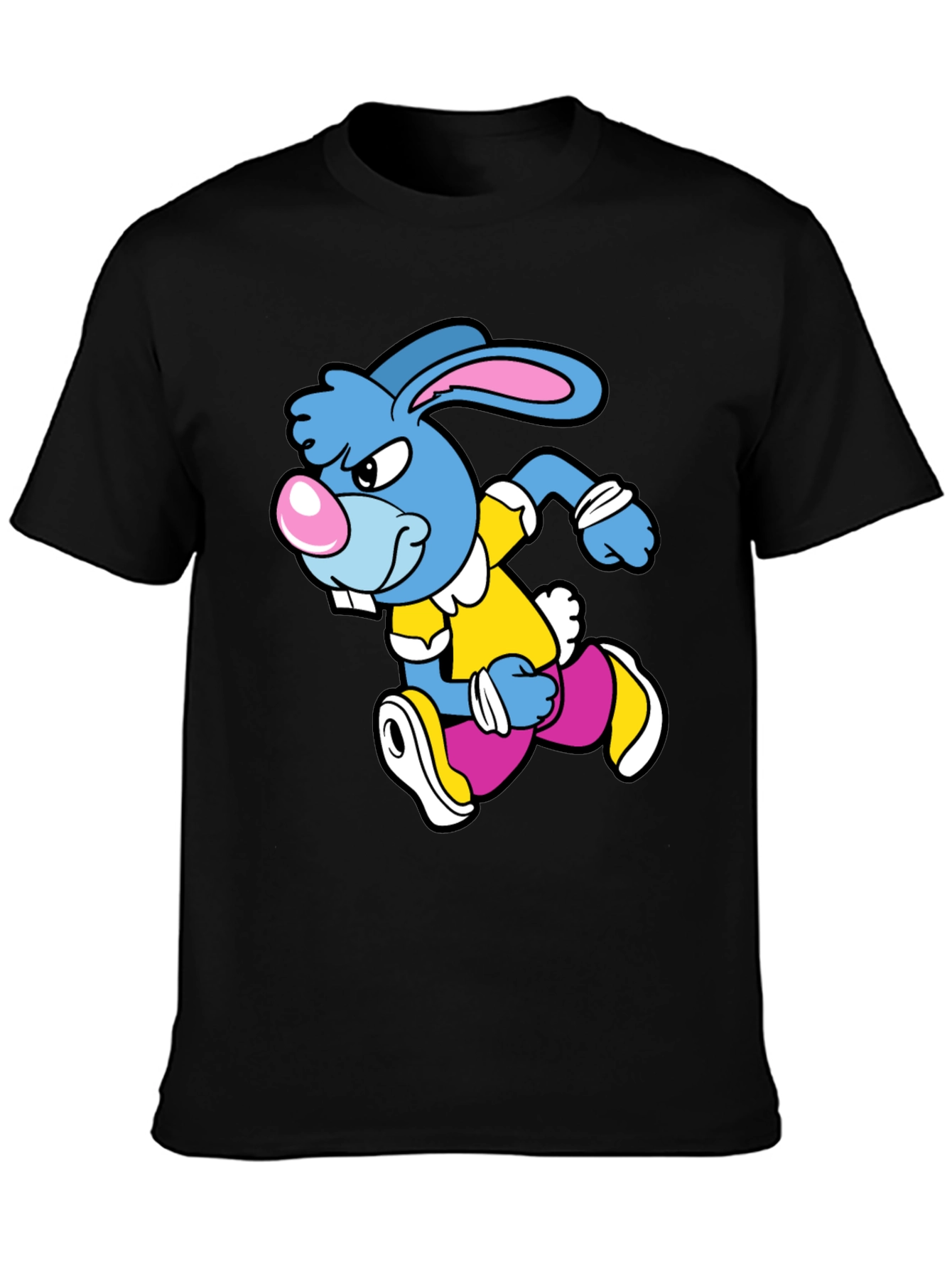 Cartoon Running Rabbit T-Shirt