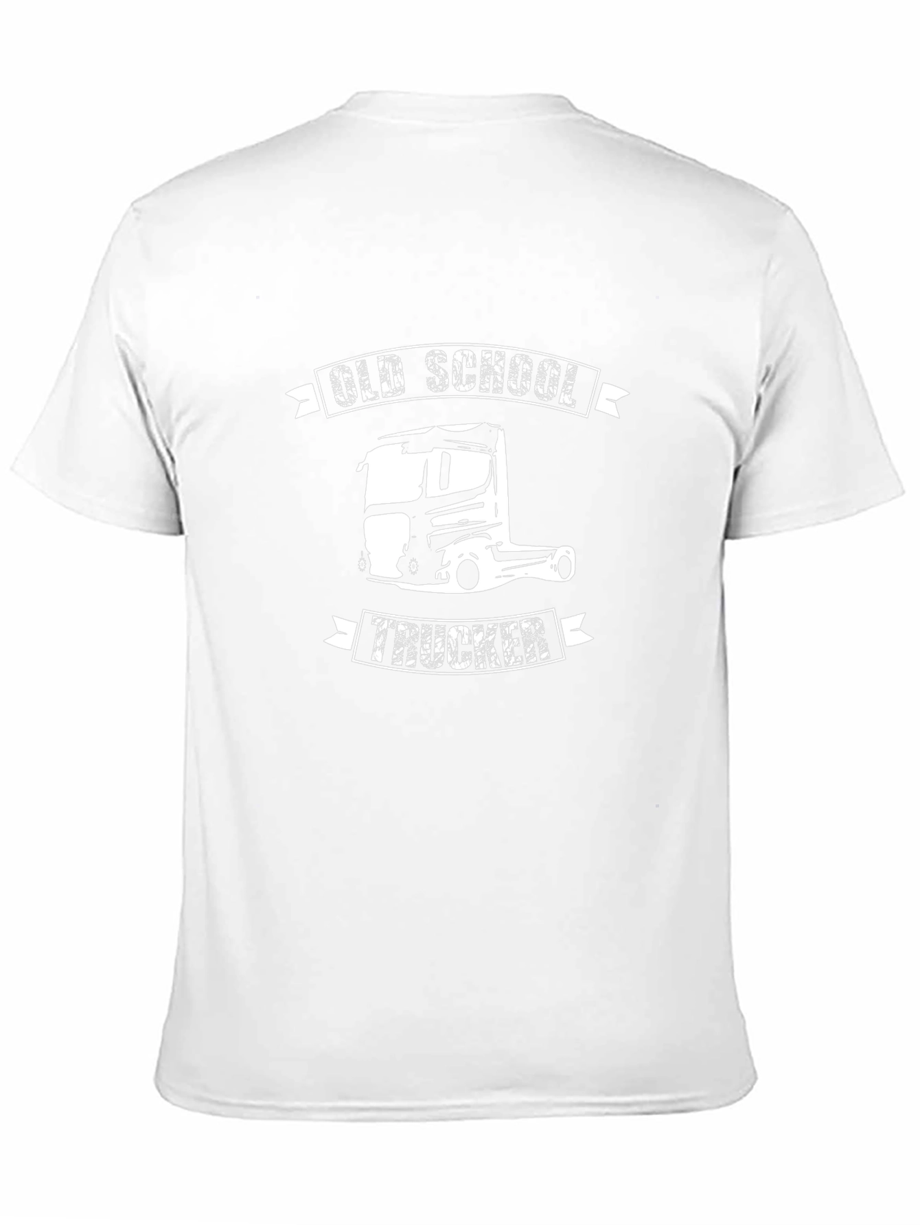 Old School Trucker Graphic T-Shirt