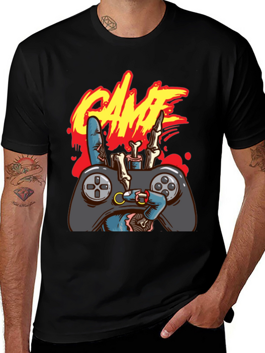 Zombie Gamer T-Shirt - Game On!