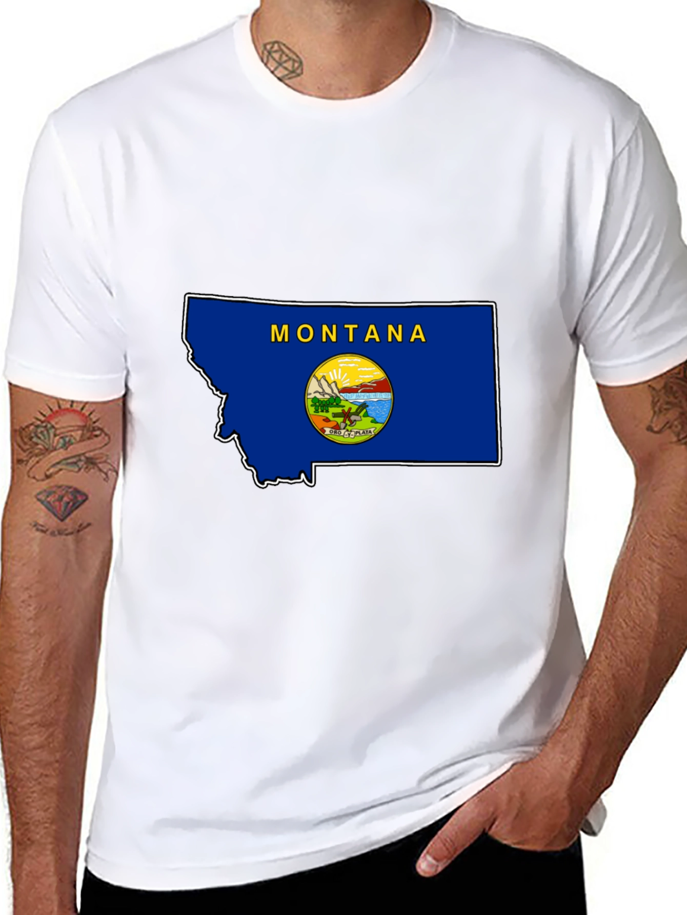 Montana State Flag T-Shirt