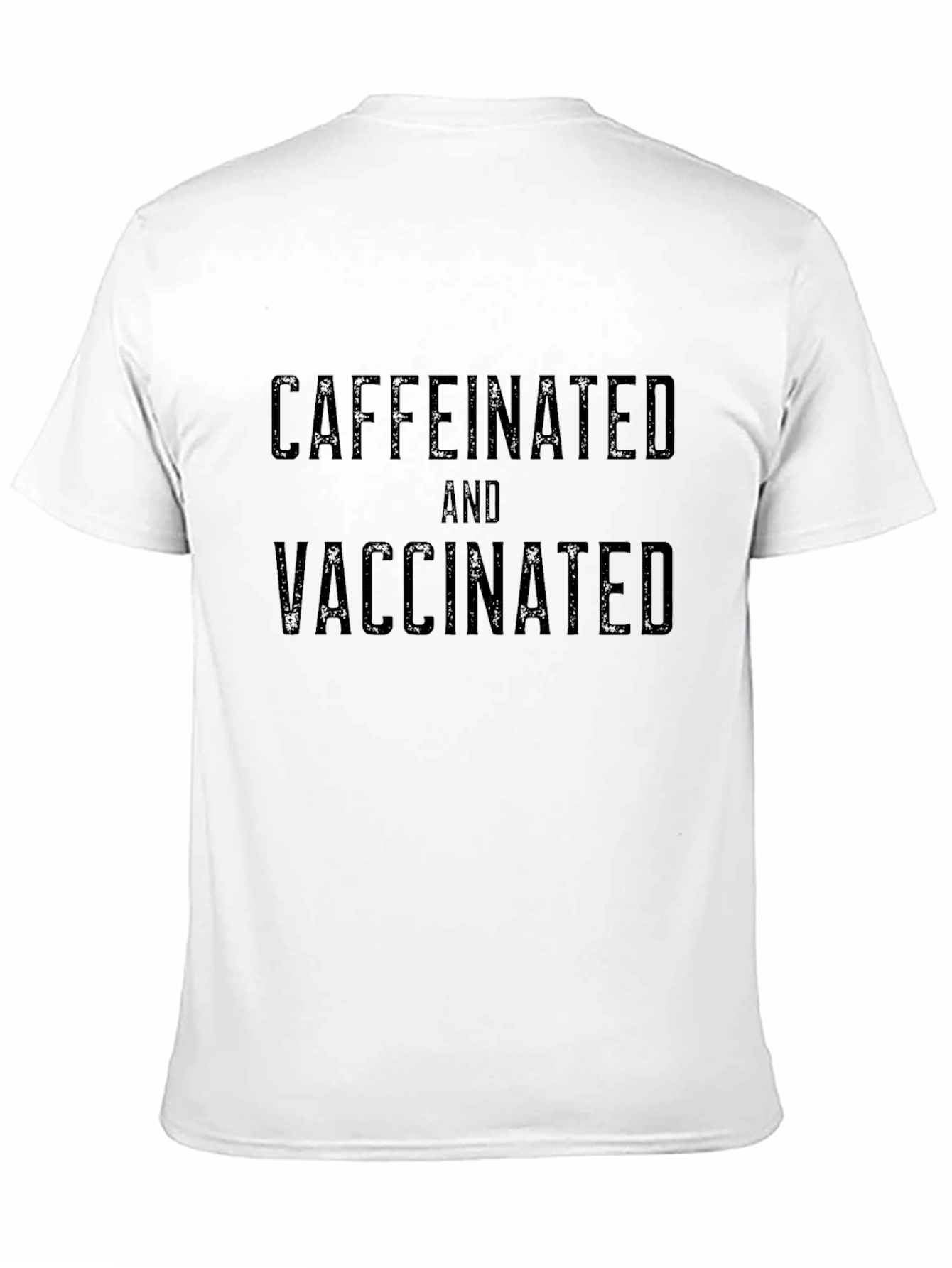 Caffeinated & Vaccinated Graphic Tee