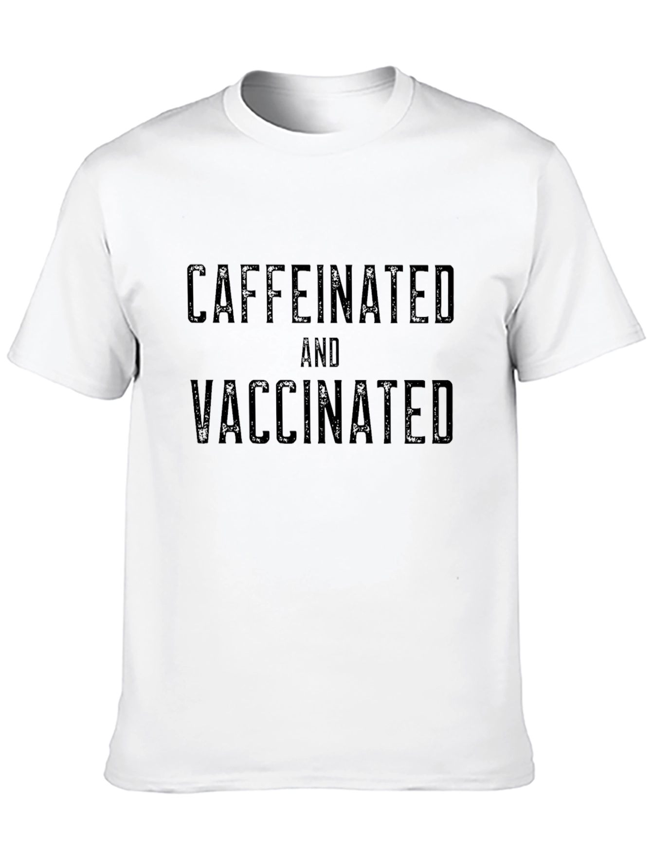 Caffeinated & Vaccinated Graphic Tee