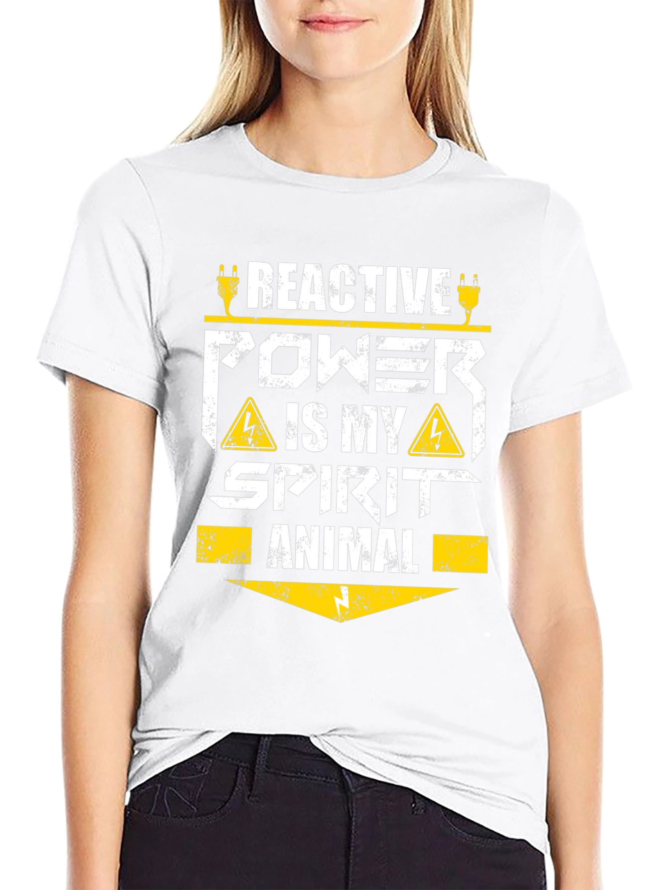 Reactive Power Spirit Animal T-Shirt - Electrician Tee