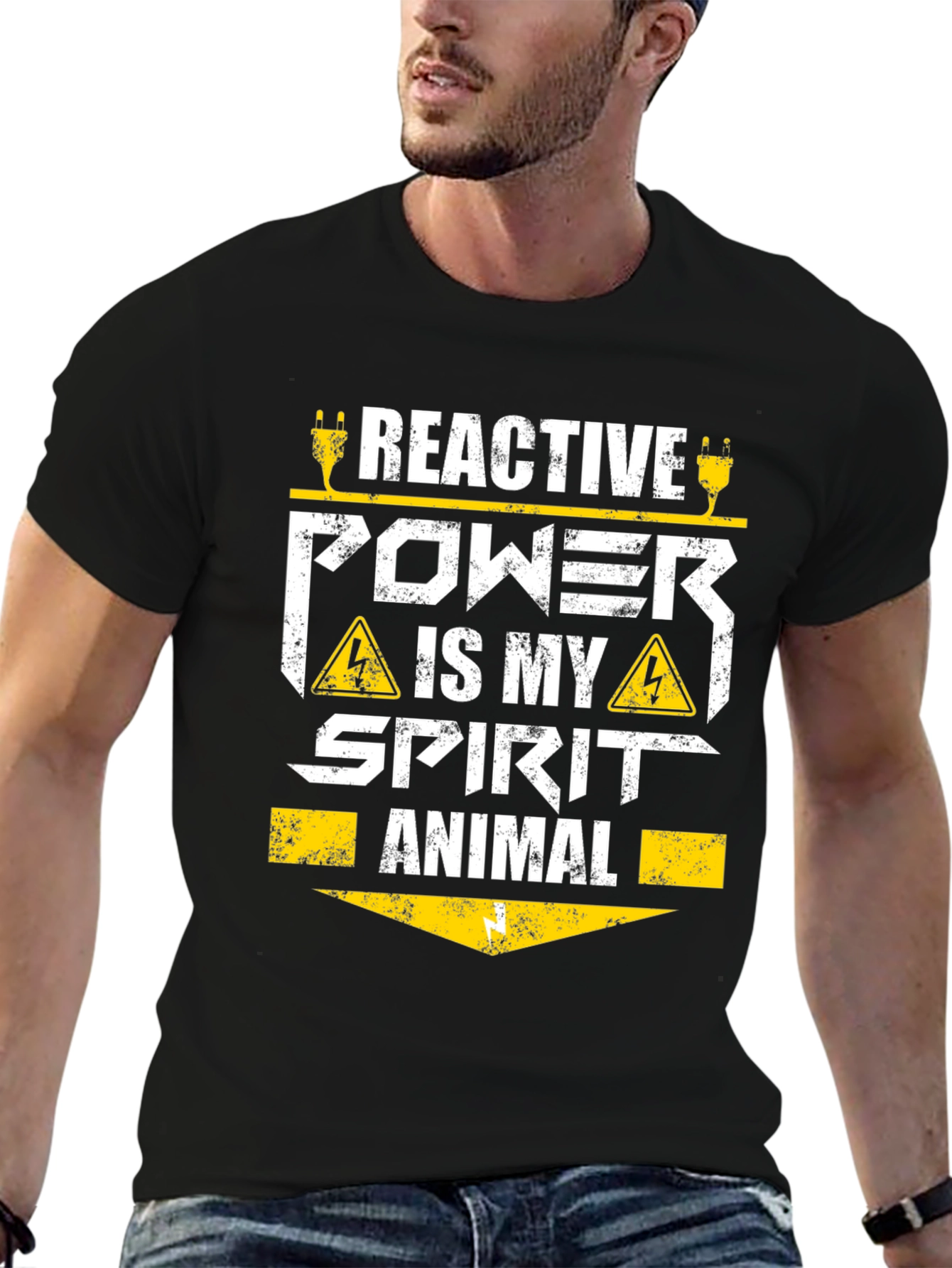 Reactive Power Spirit Animal T-Shirt - Electrician Tee