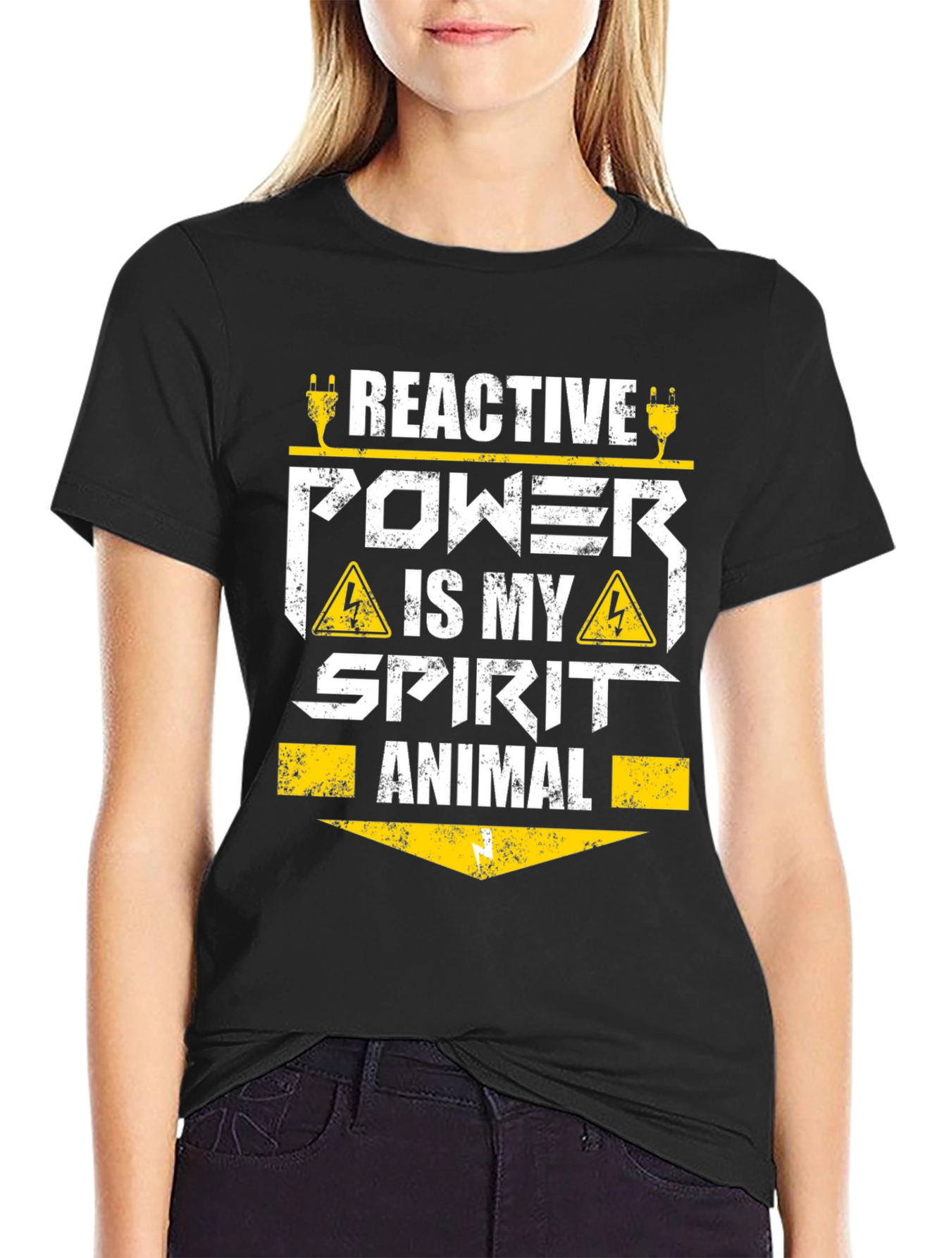Reactive Power Spirit Animal T-Shirt - Electrician Tee