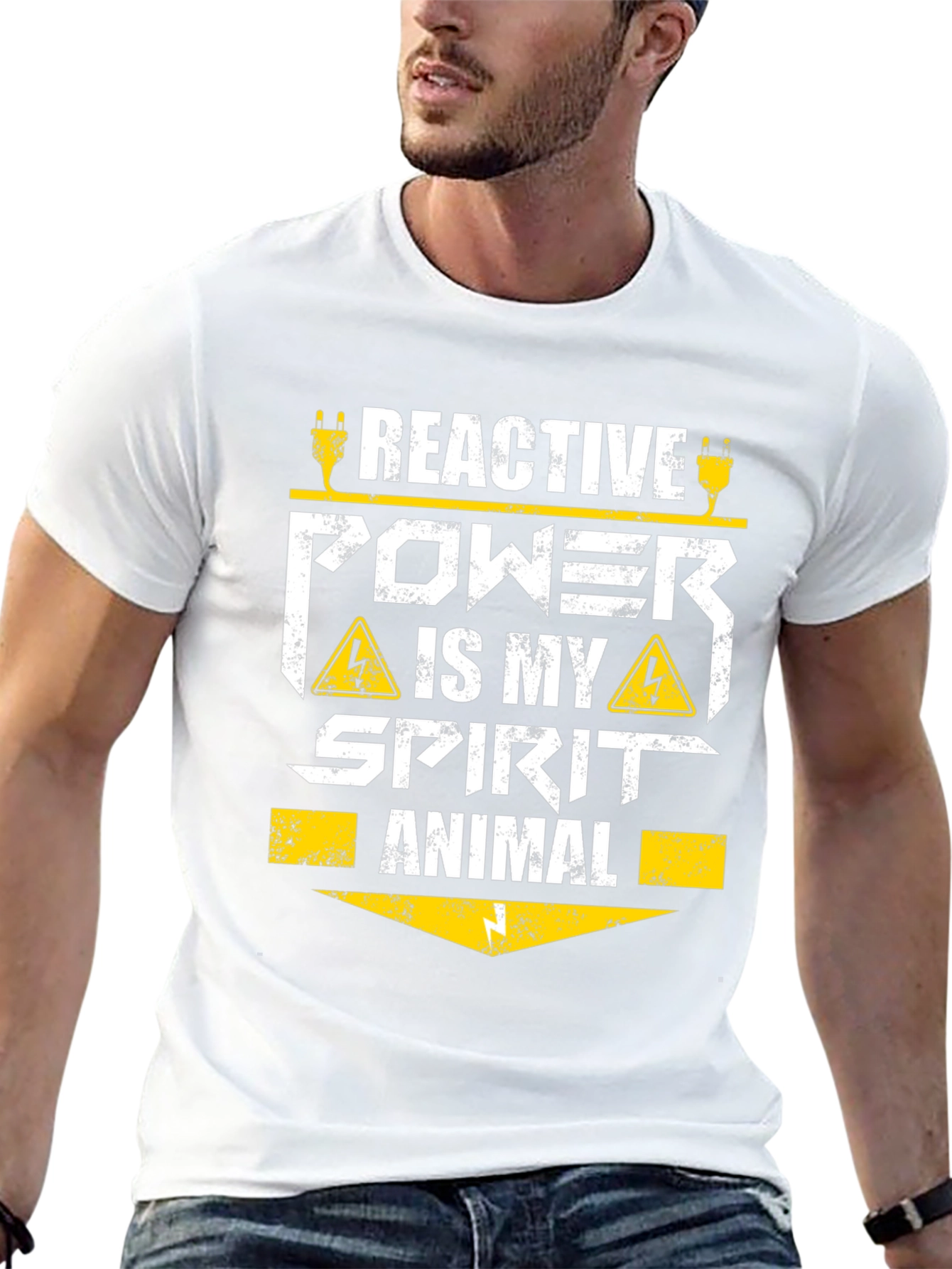 Reactive Power Spirit Animal T-Shirt - Electrician Tee