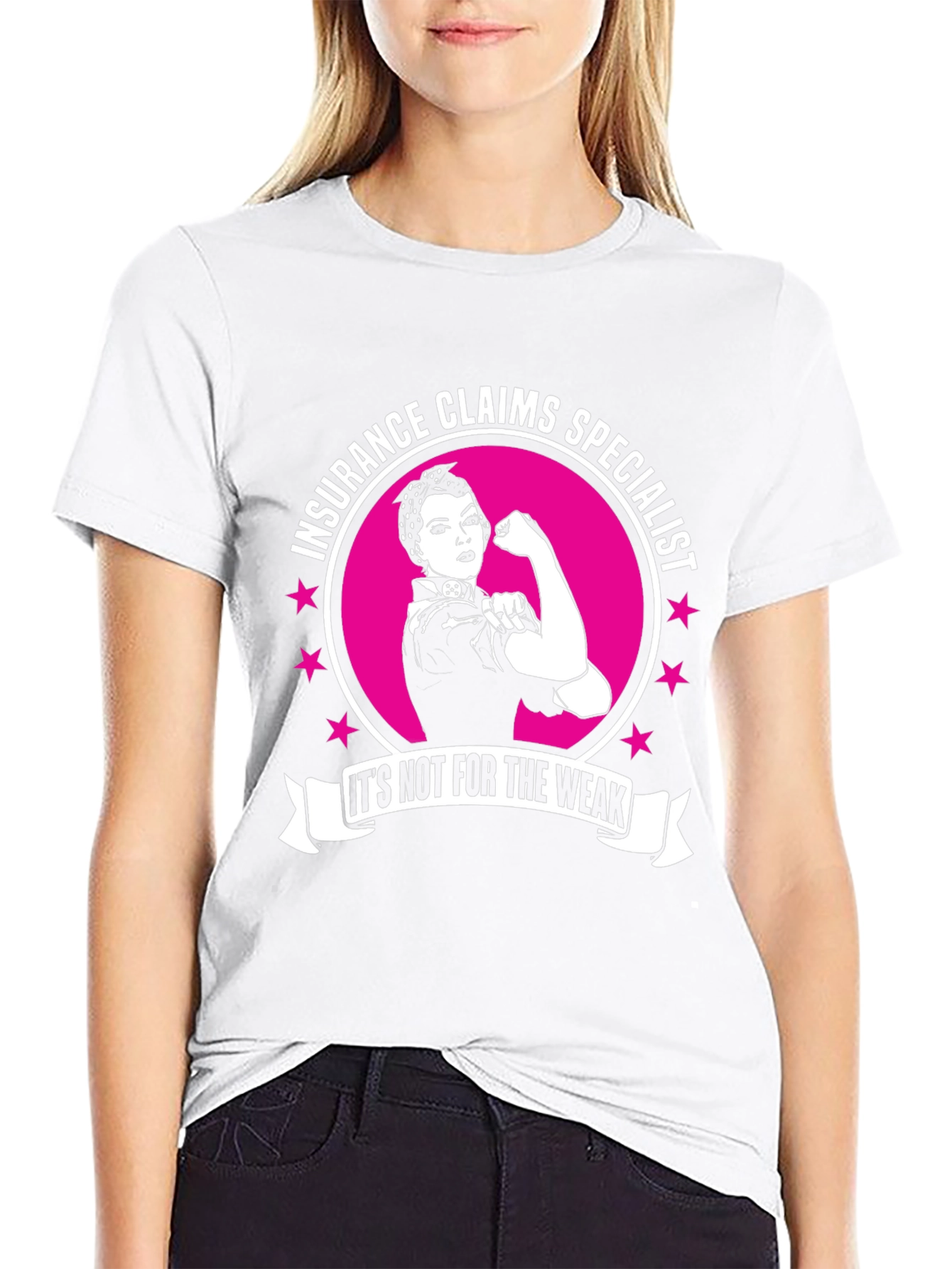 Insurance Claims Specialist Rosie the Riveter T-Shirt