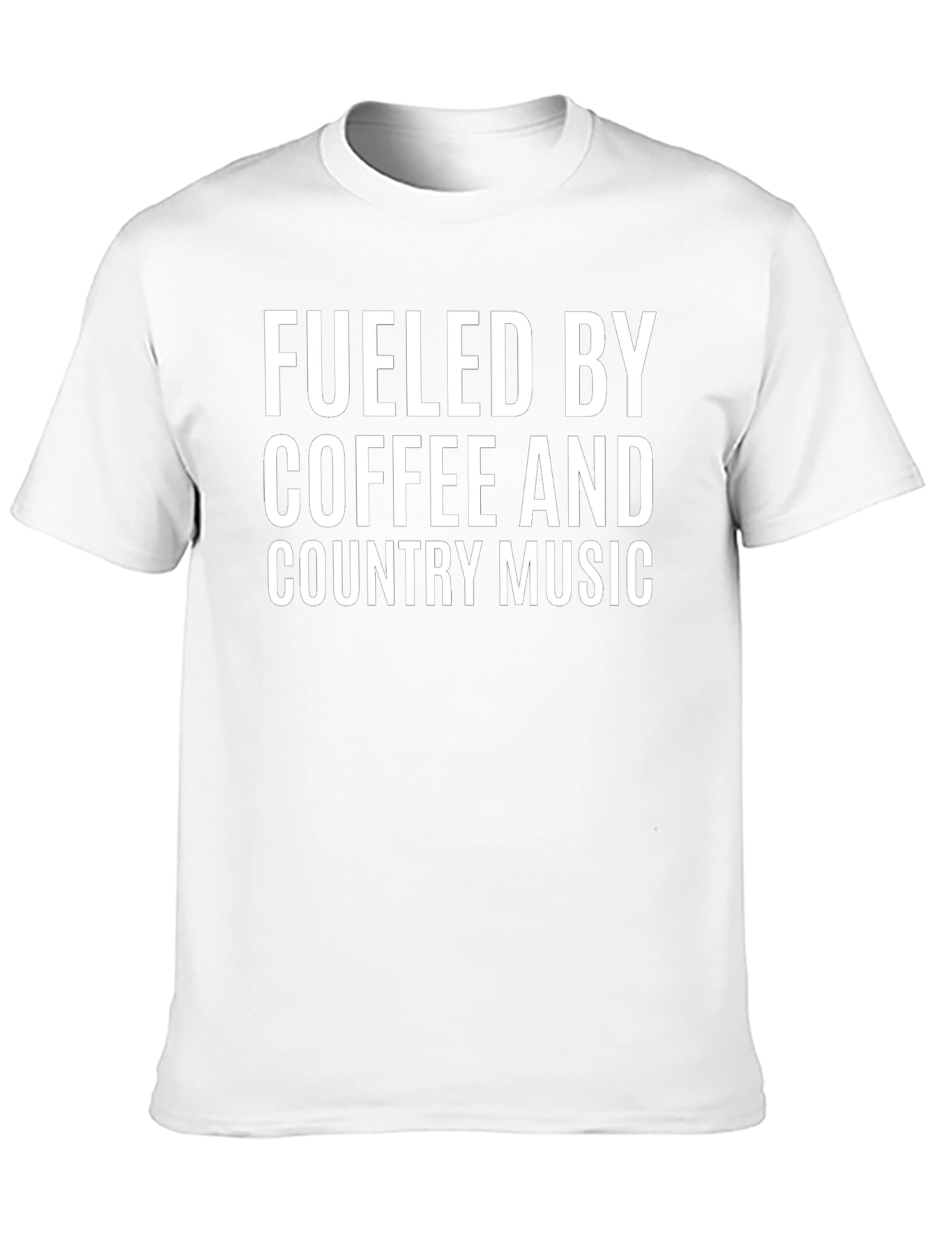 Fueled By Coffee & Country Music Graphic Tee