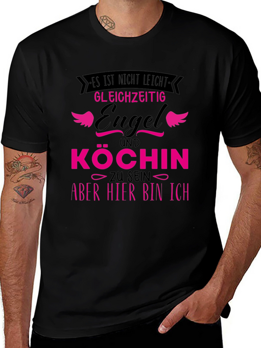 Engel Kochin Funny Graphic Tee Shirt