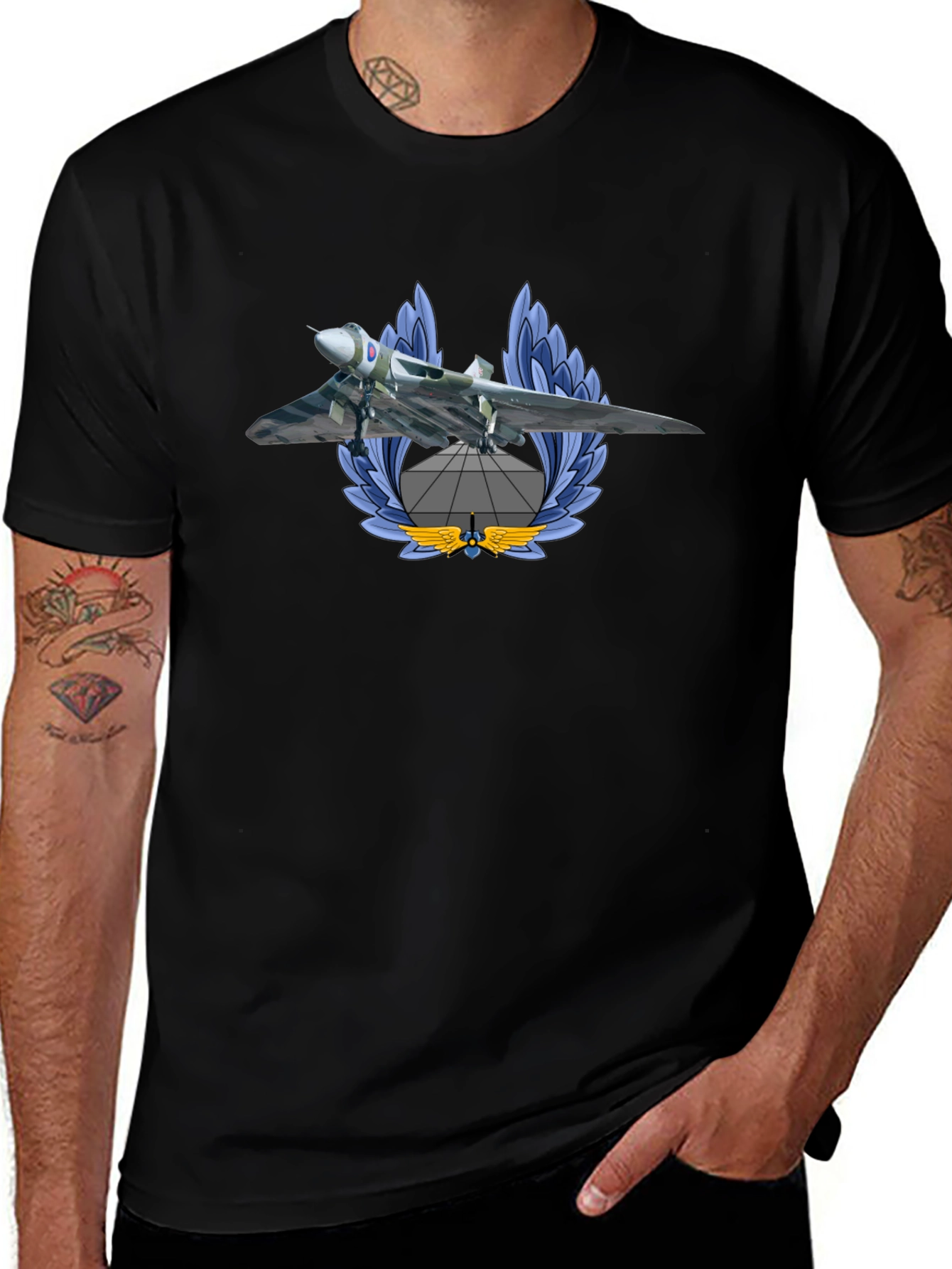 Avro Vulcan T-Shirt - Classic Jet Design