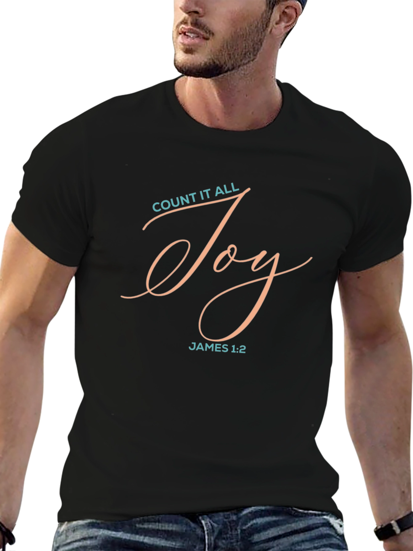 Count It All Joy - Christian T-Shirt