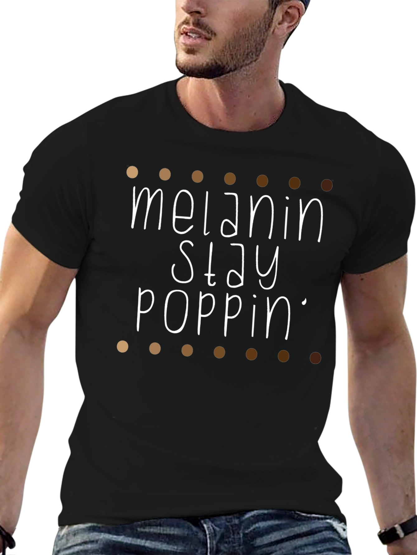 Melanin Stay Poppin Graphic Tee - Unisex