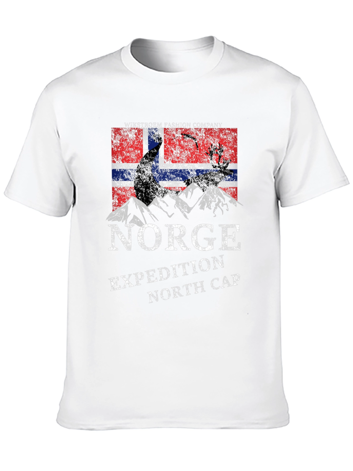 Norge Expedition North Cap Black T-Shirt