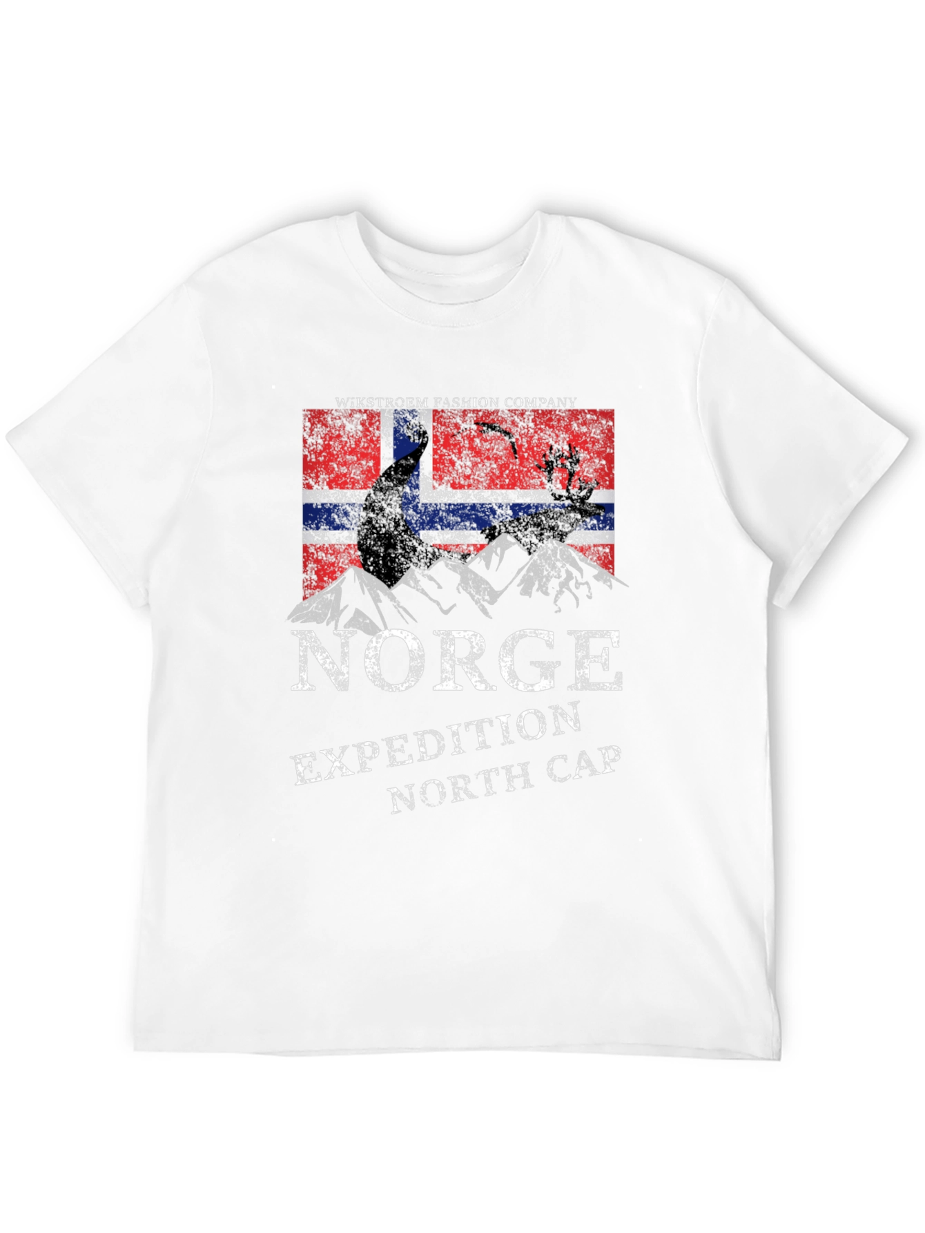 Norge Expedition North Cap Black T-Shirt