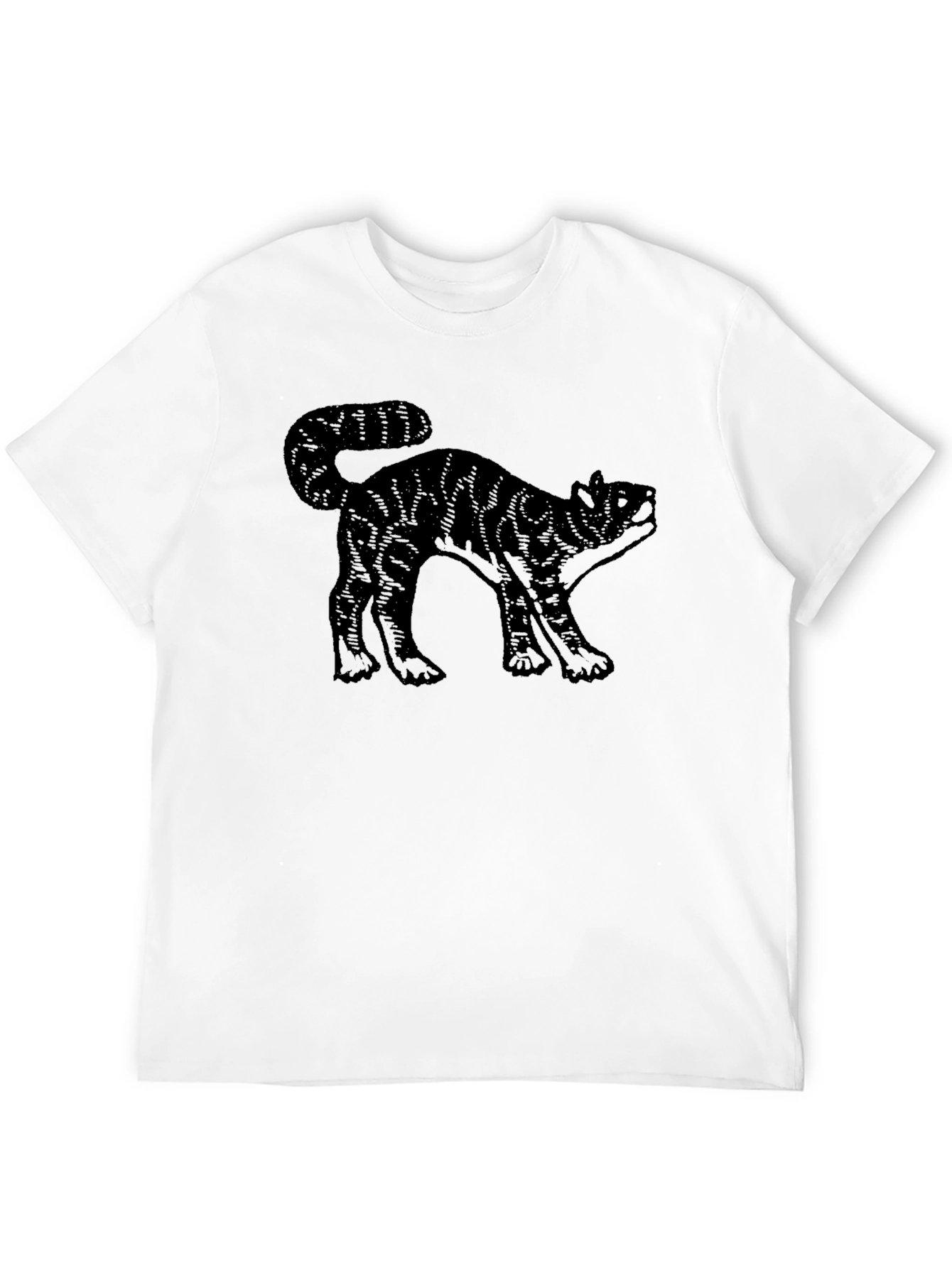 Black Cat Graphic Tee