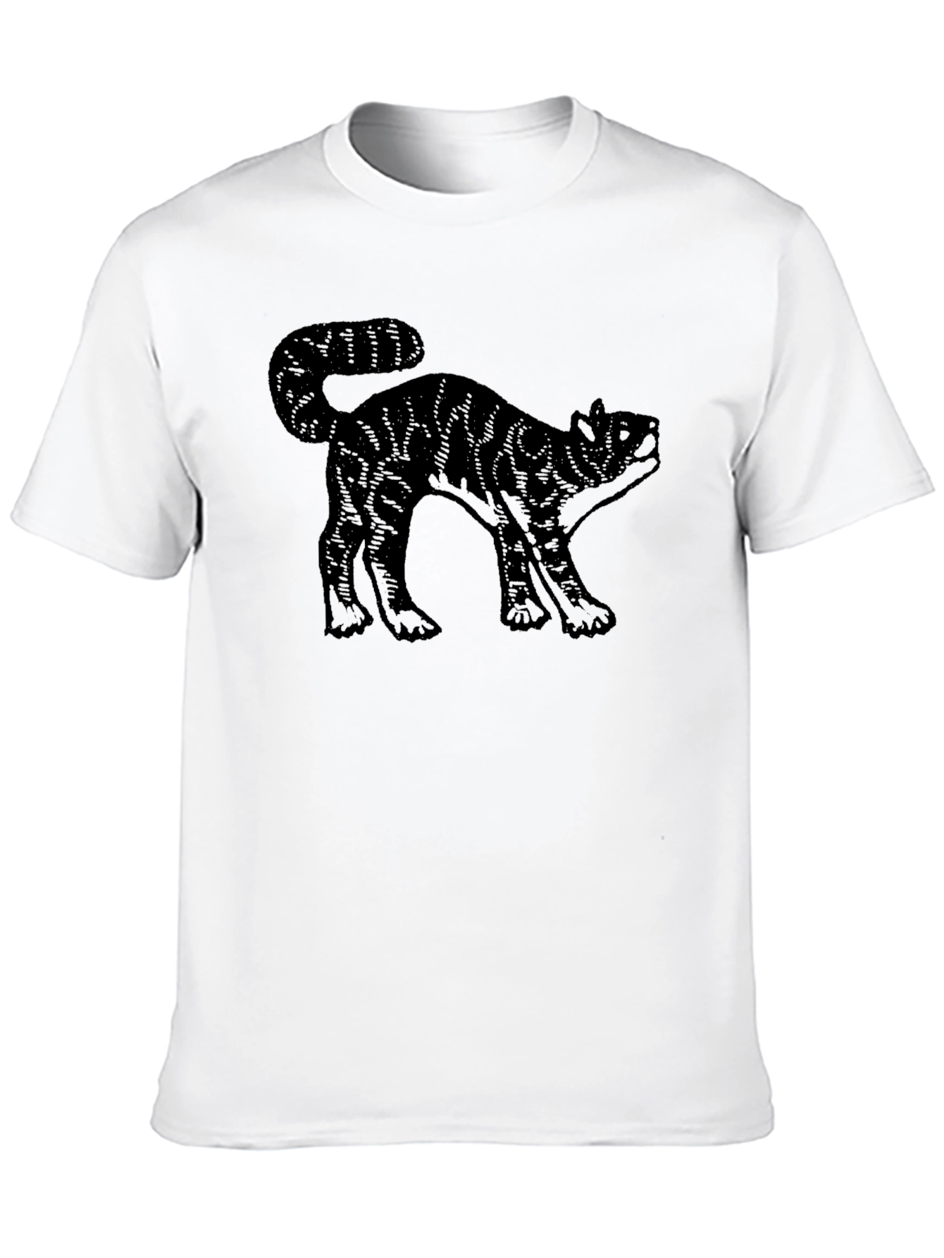 Black Cat Graphic Tee