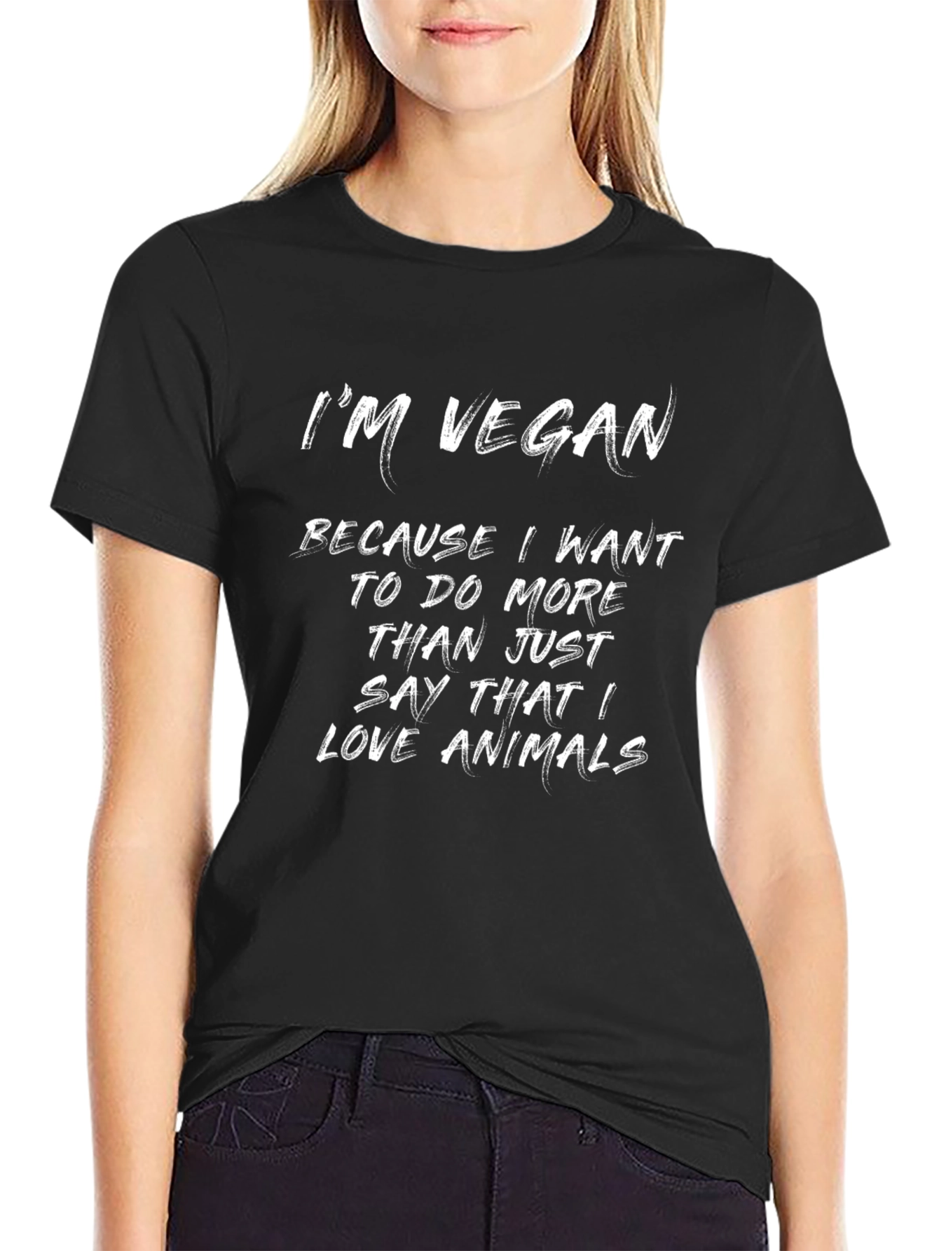Im Vegan T-Shirt - Animal Lover Tee