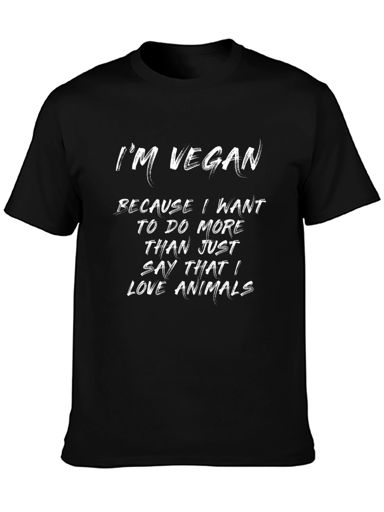 Im Vegan T-Shirt - Animal Lover Tee