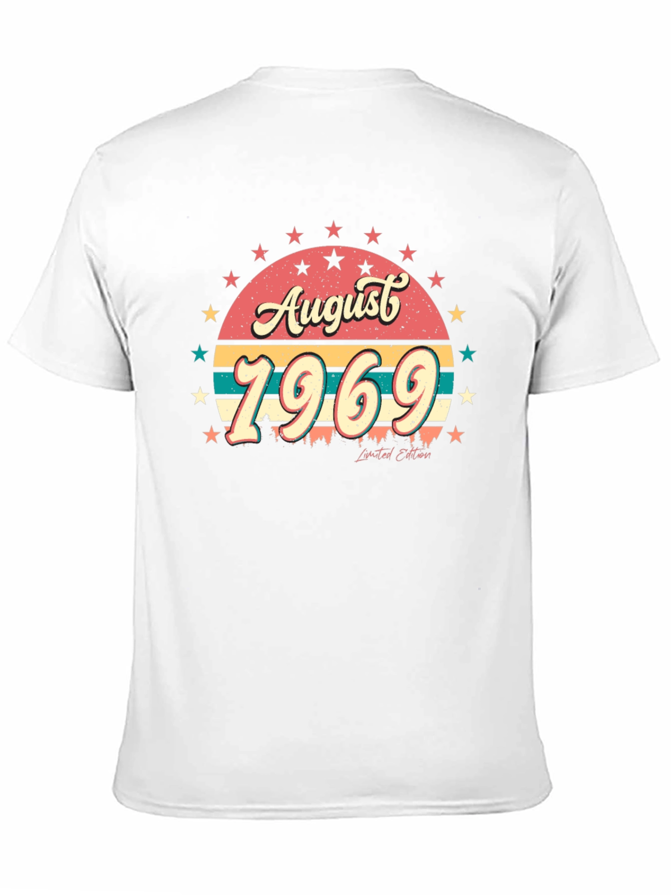 August 1969 Limited Edition Birthday T-Shirt