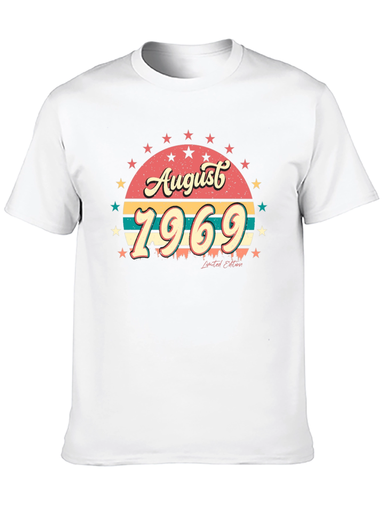August 1969 Limited Edition Birthday T-Shirt