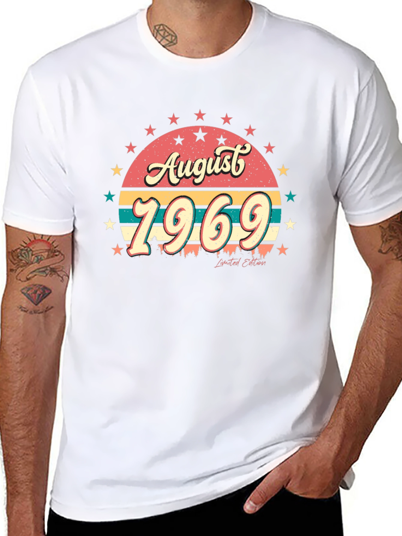 August 1969 Limited Edition Birthday T-Shirt