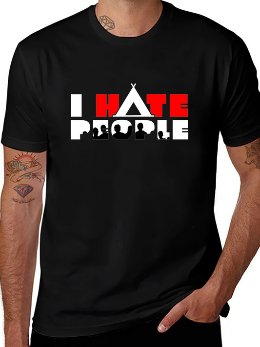 I Hate People T-Shirt - Anti-Social Tee