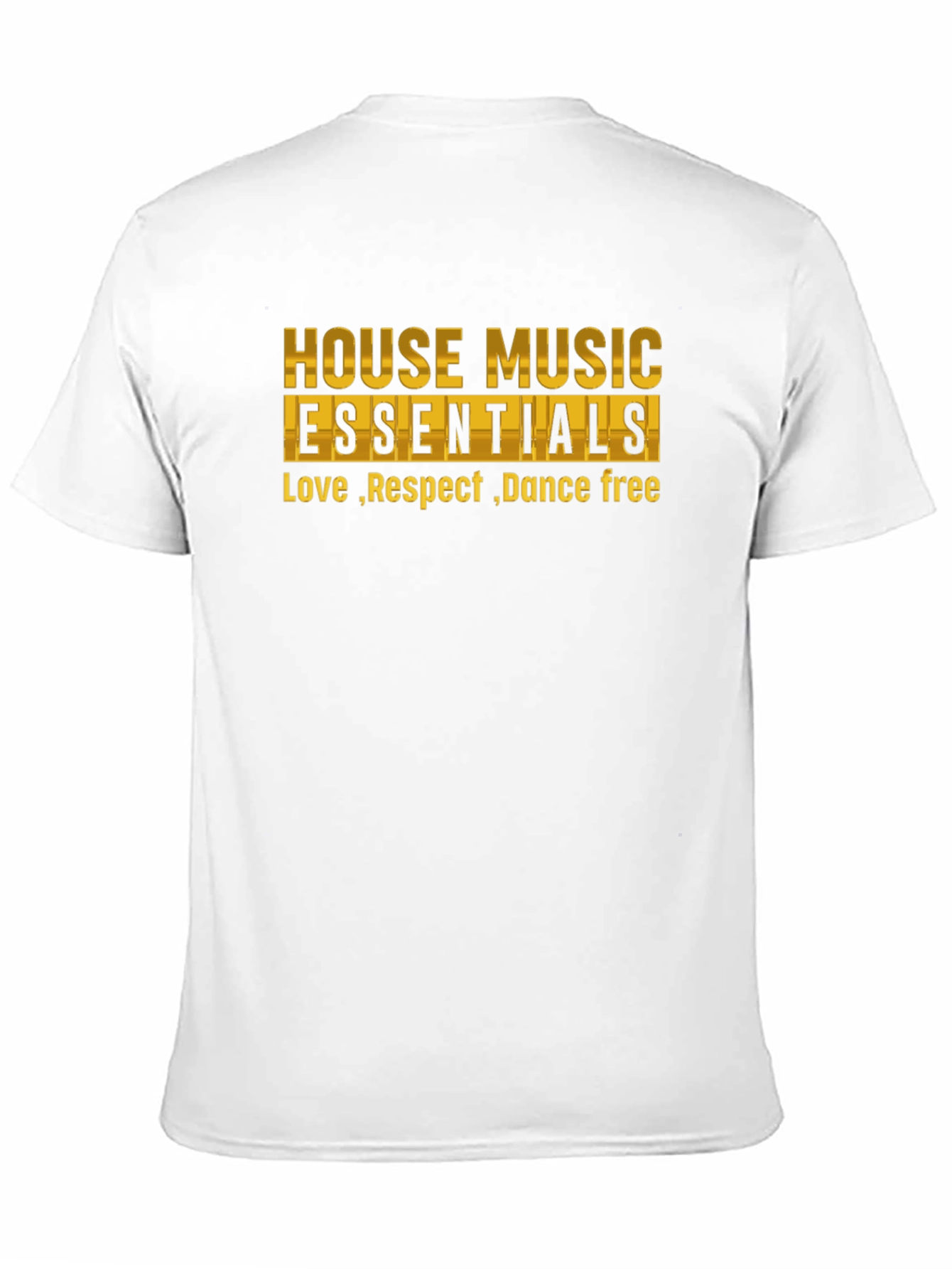House Music Essentials Black T-Shirt