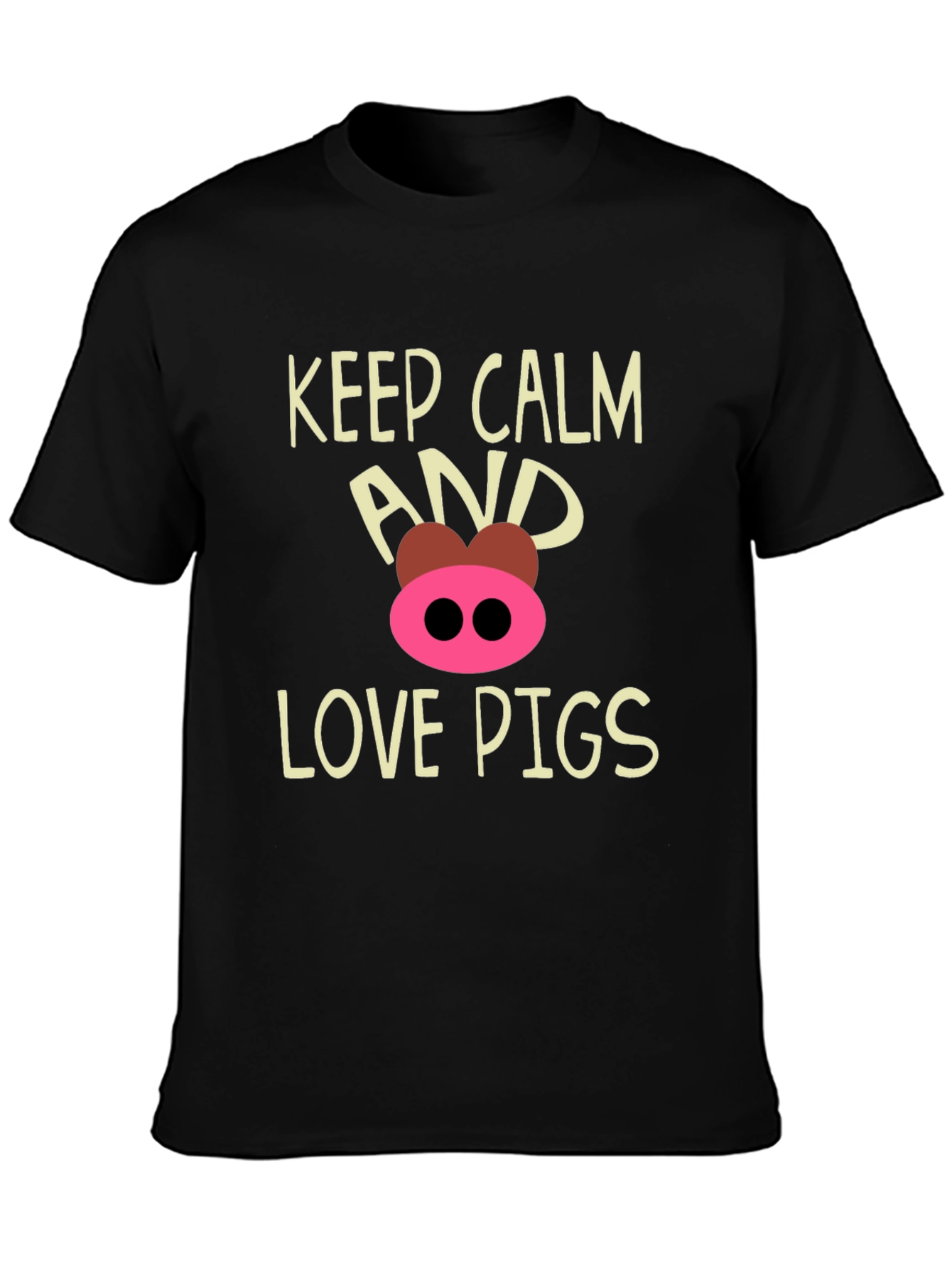 Keep Calm and Love Pigs T-Shirt