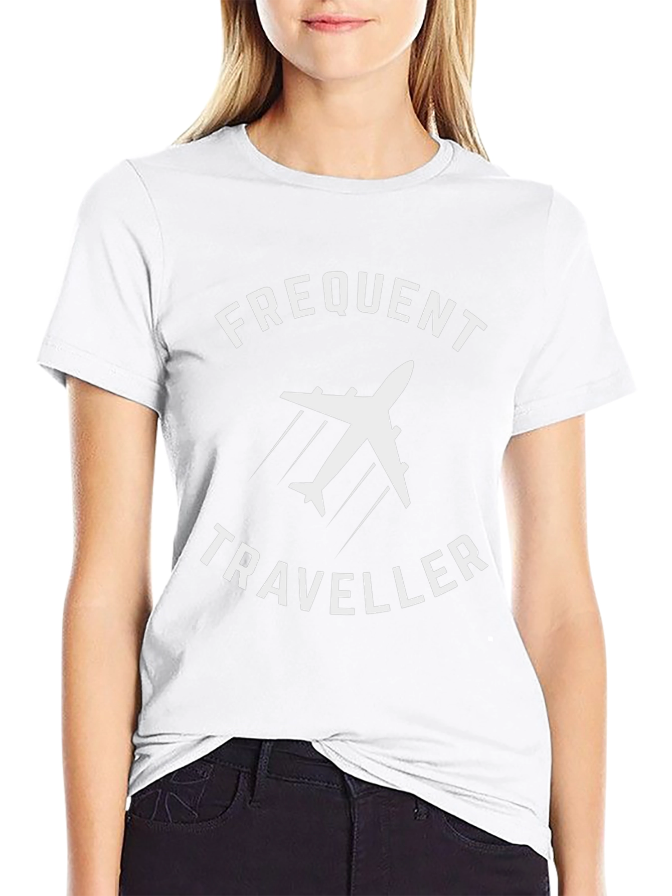 Frequent Traveler T-Shirt - Airplane Design