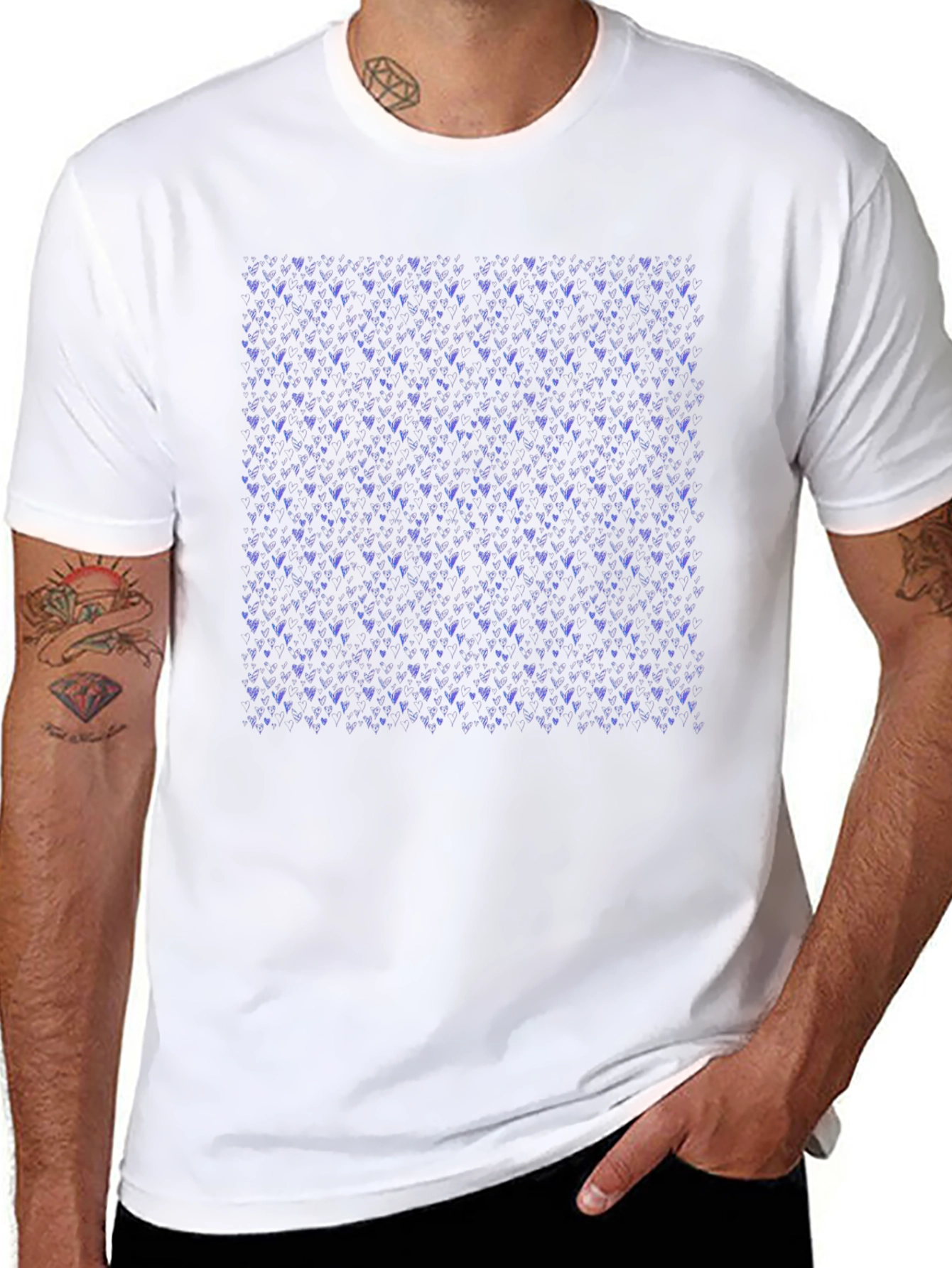 Patterned Tee - Modern Style