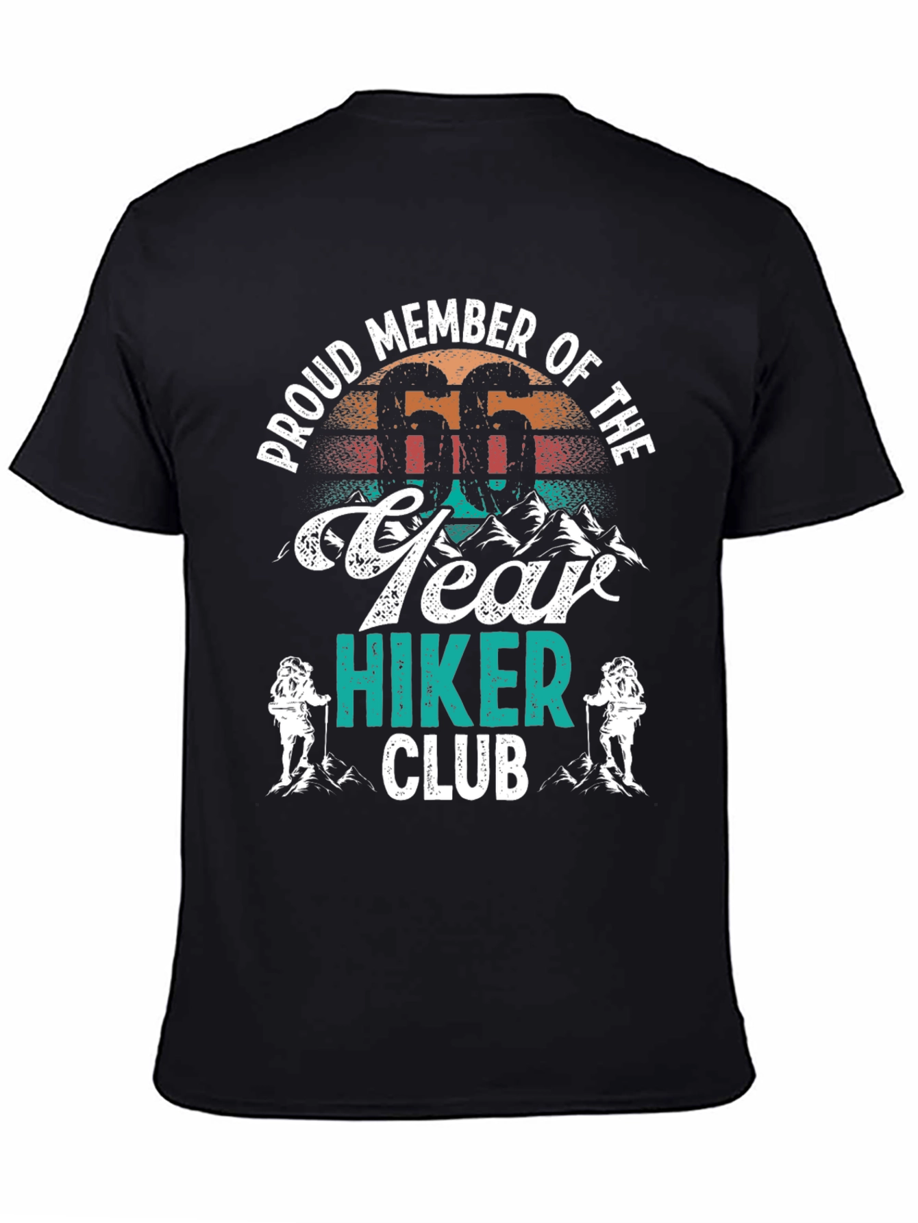 Proud Member 66 Year Hiker Club T-Shirt