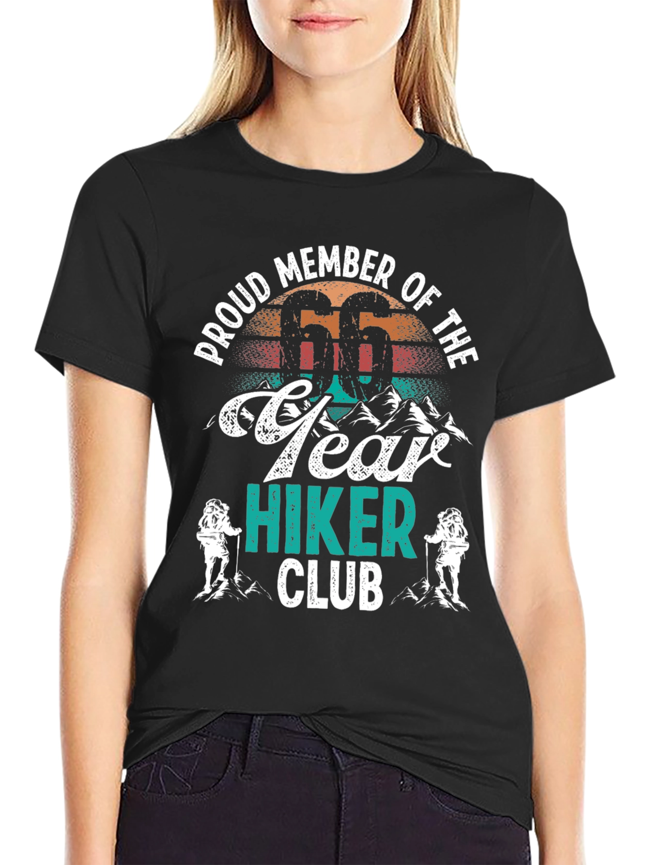 Proud Member 66 Year Hiker Club T-Shirt