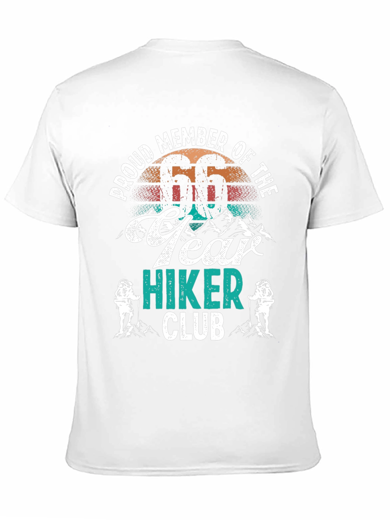 Proud Member 66 Year Hiker Club T-Shirt