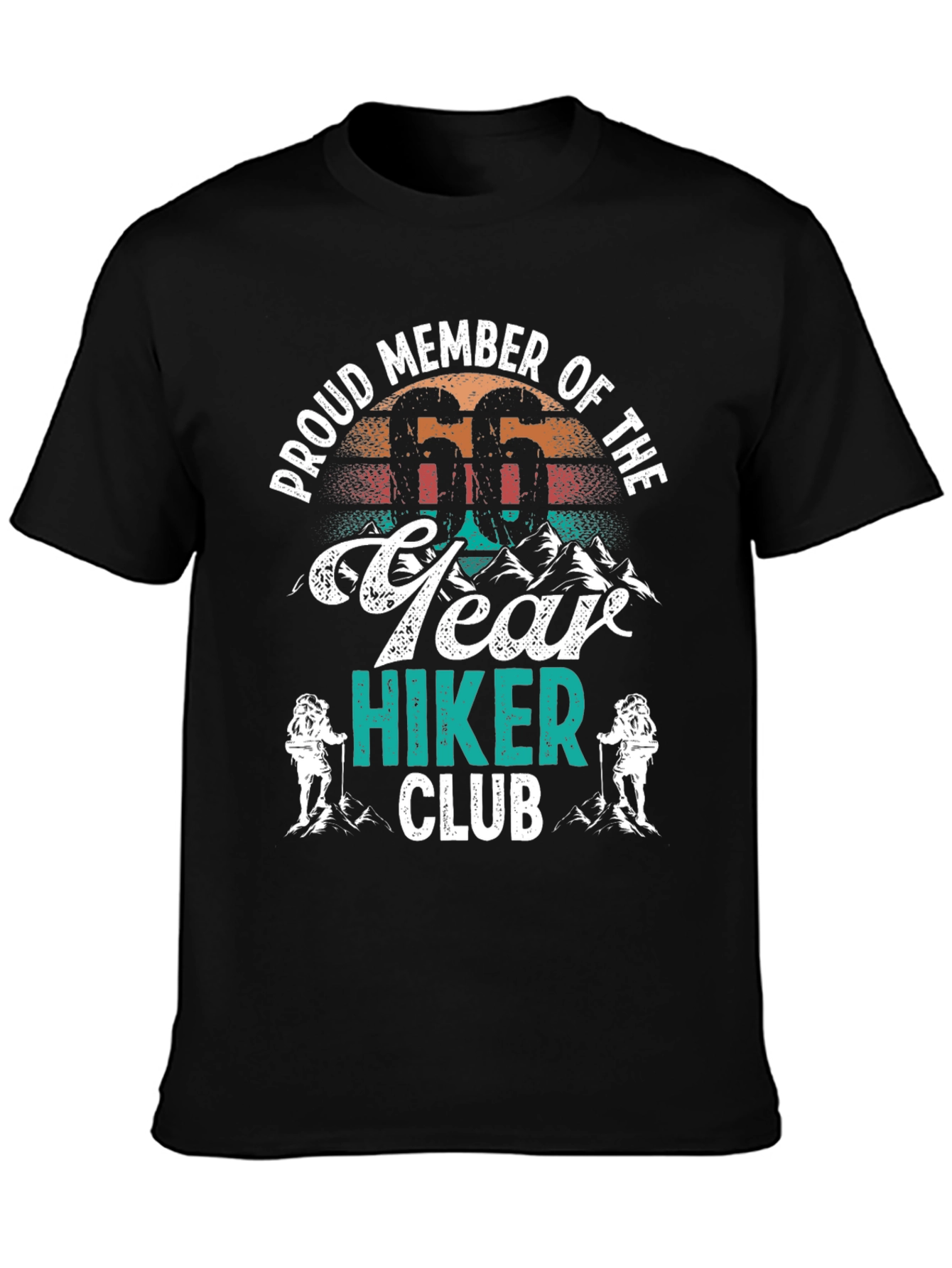 Proud Member 66 Year Hiker Club T-Shirt