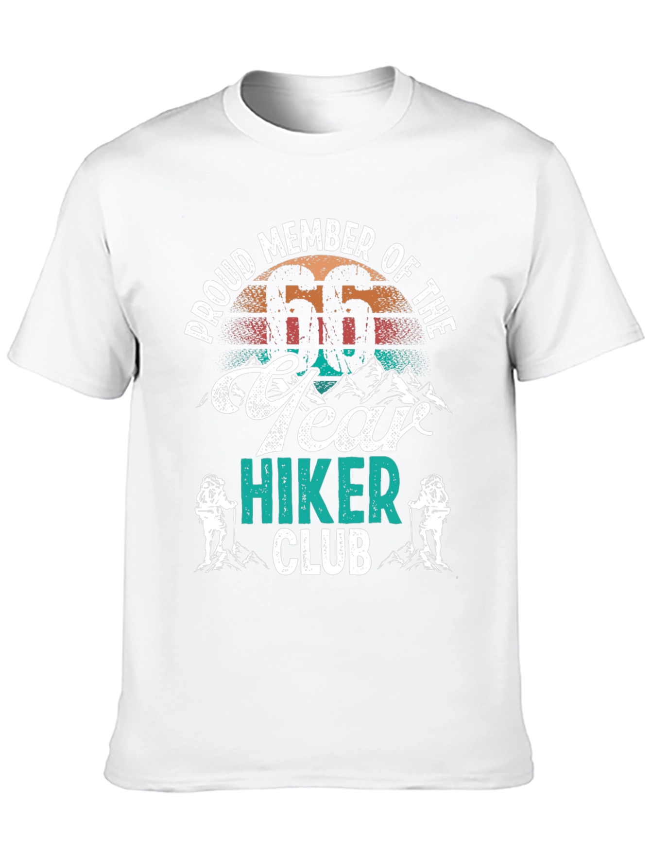 Proud Member 66 Year Hiker Club T-Shirt