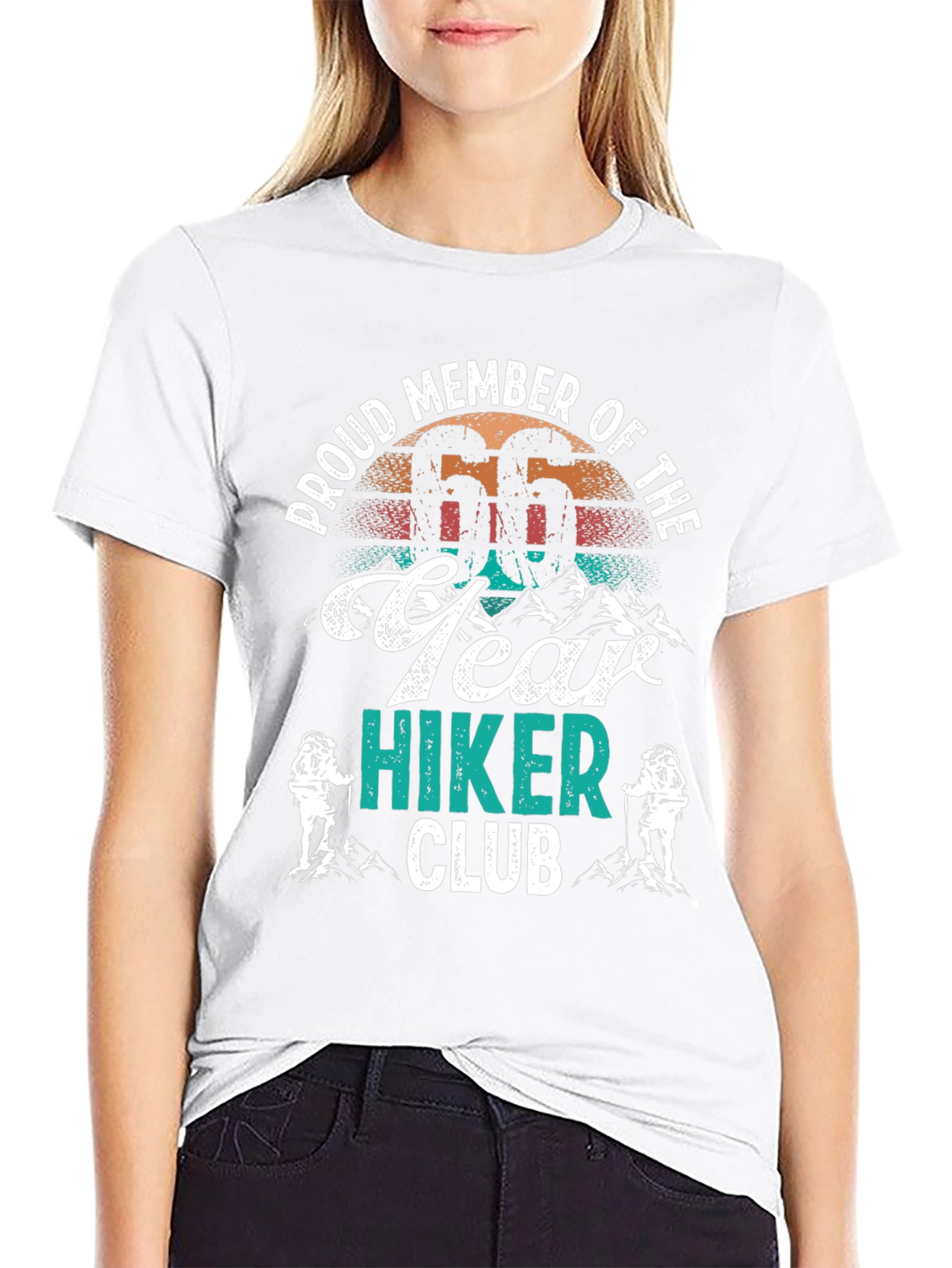 Proud Member 66 Year Hiker Club T-Shirt