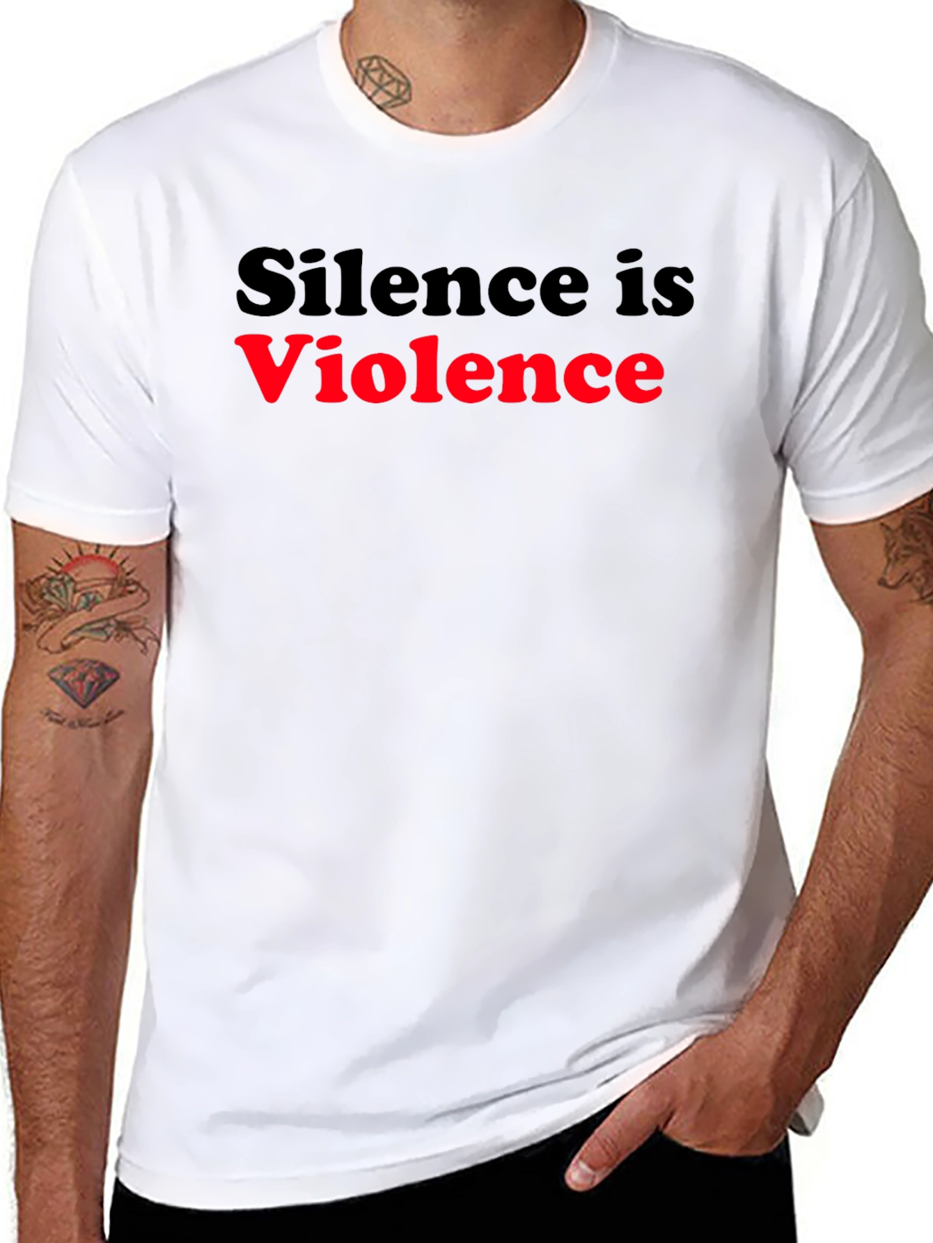 Silence is Violence Graphic Tee