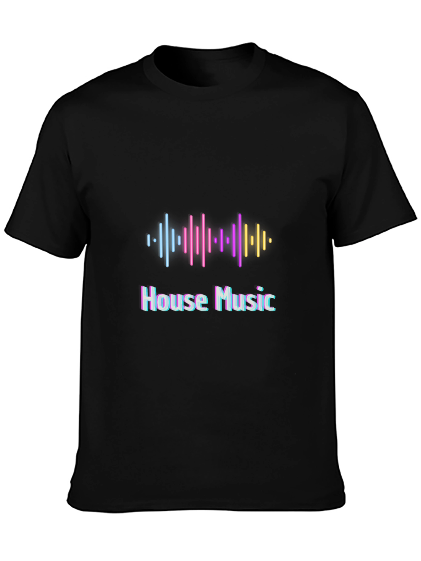 House Music Graphic Tee - Stylish Comfort