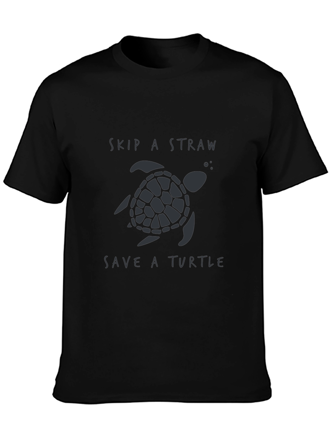 Skip a Straw Save a Turtle T-Shirt