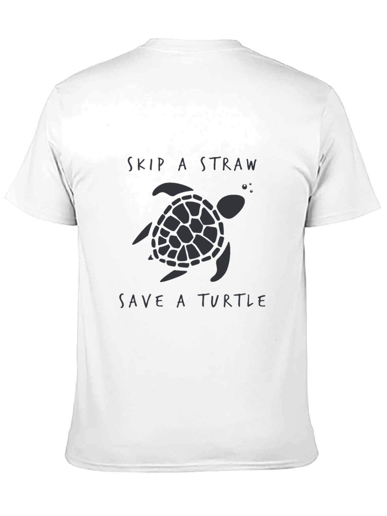 Skip a Straw Save a Turtle T-Shirt