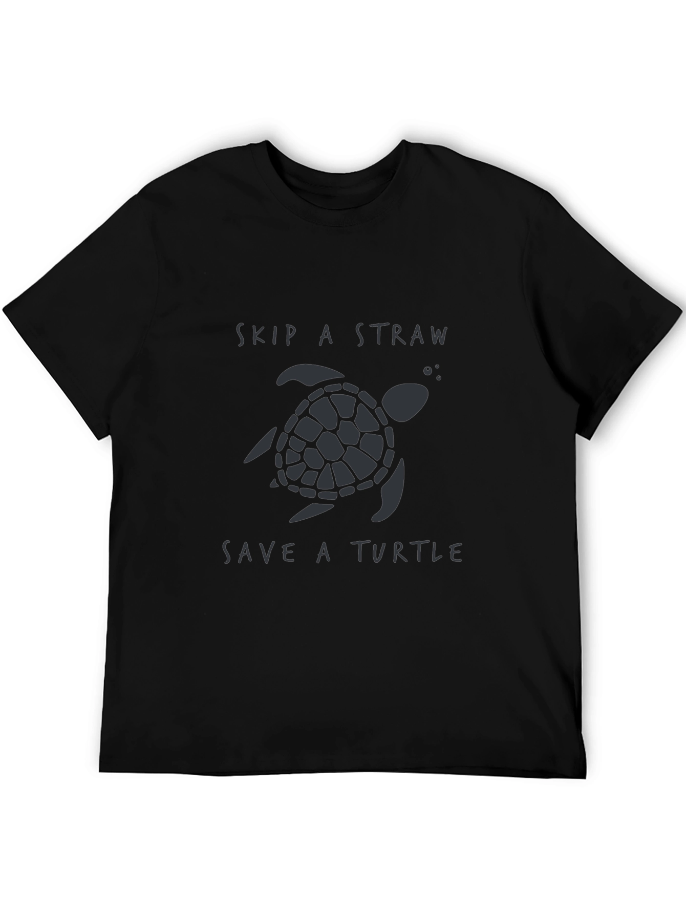 Skip a Straw Save a Turtle T-Shirt