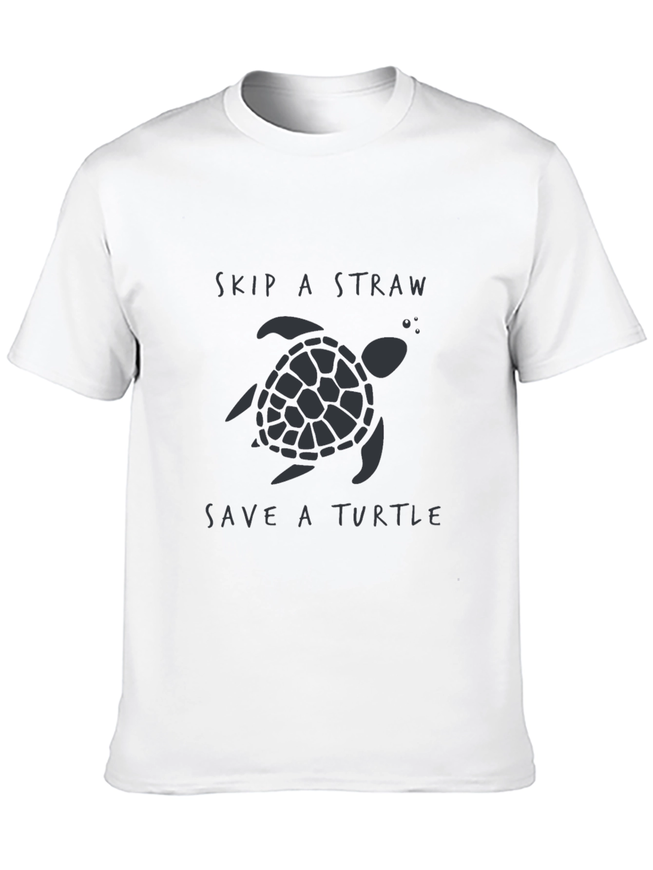 Skip a Straw Save a Turtle T-Shirt